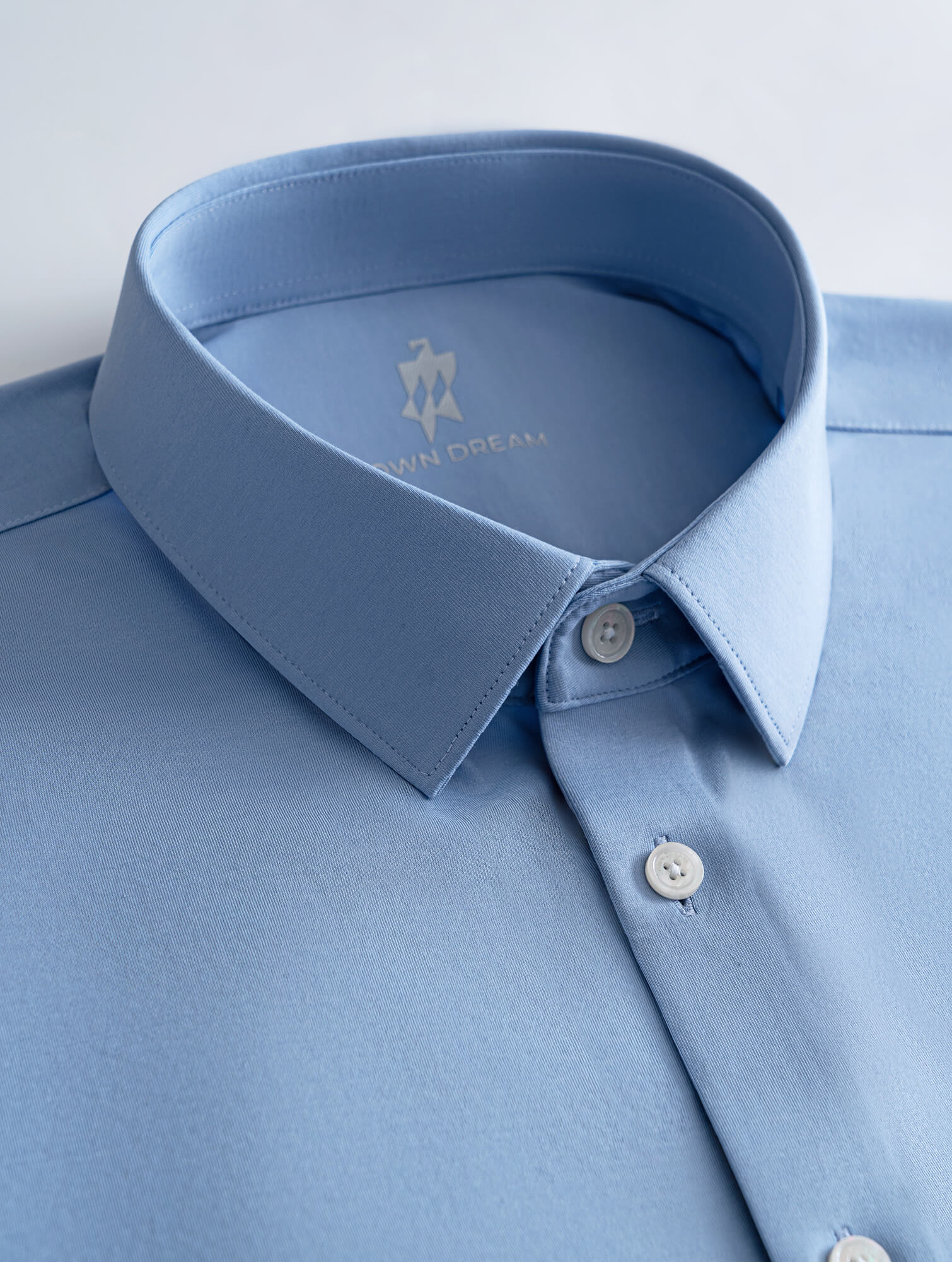 Jade J30 Twilight Blue High-Stretch Shirt-Own Dream Shirts-Dress Shirts for Men