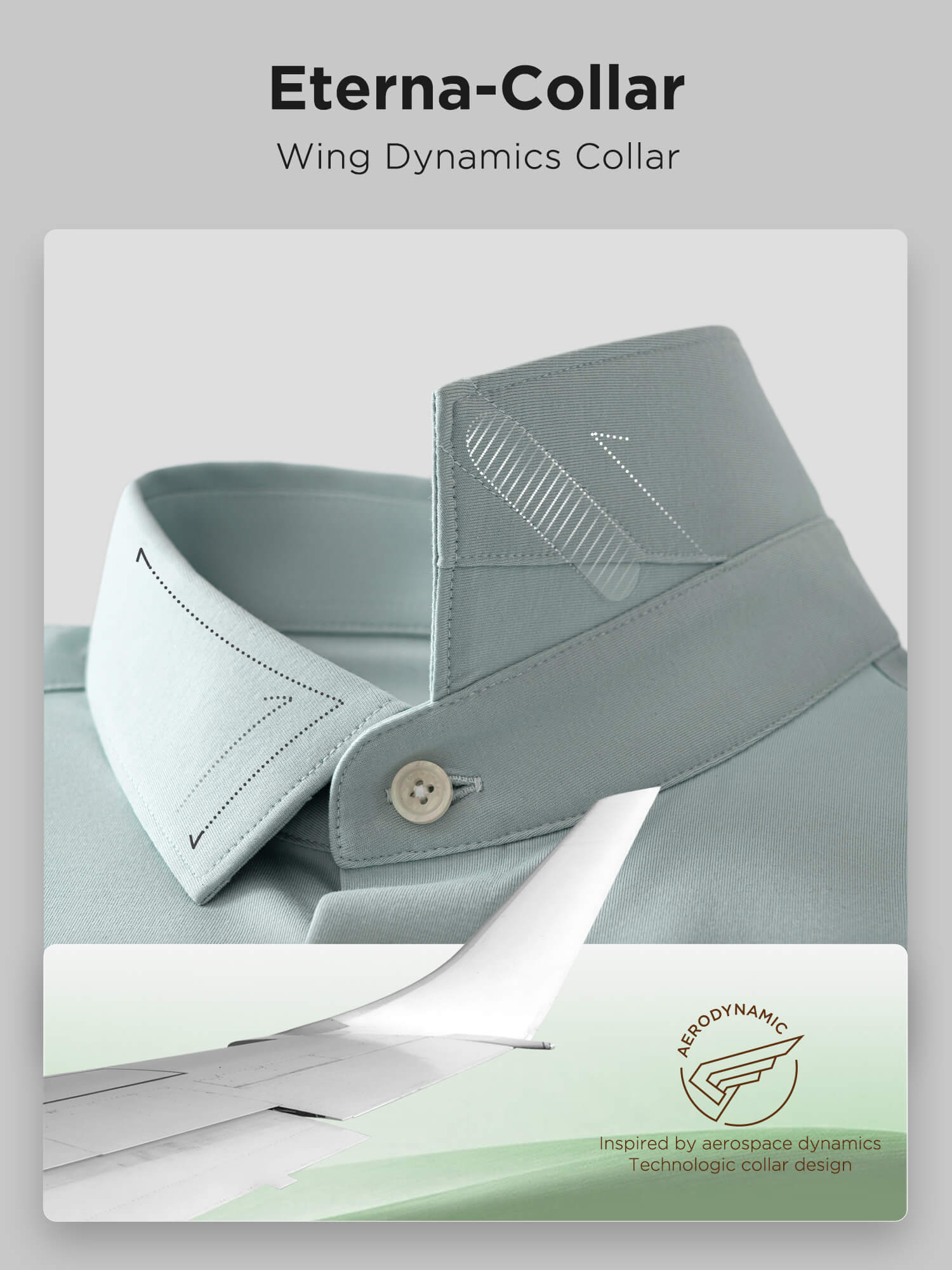 Jade J30 Mist Jade High-Stretch Shirt
