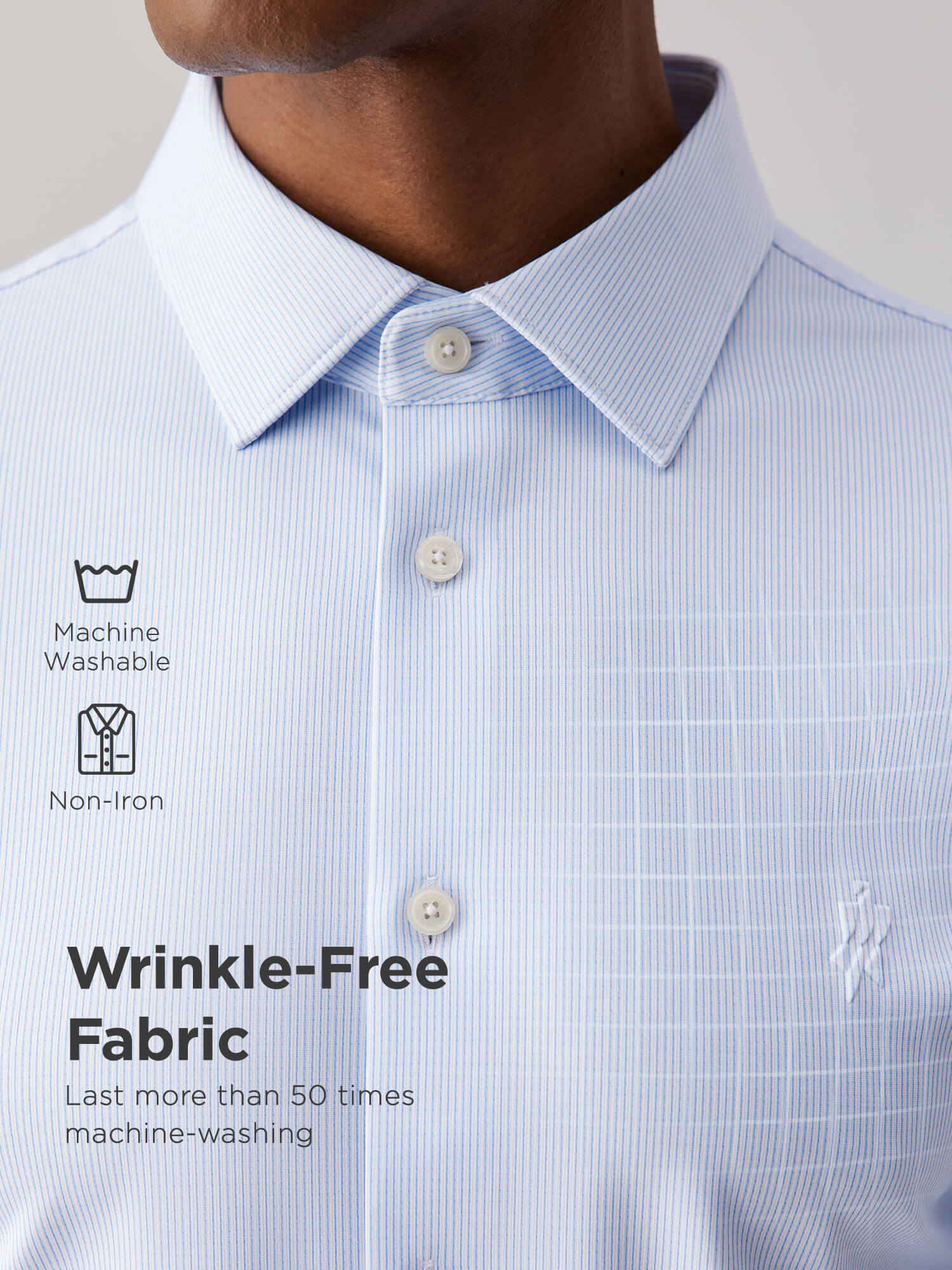 Royal Blue Luminous Silk High-Stretch Shirt