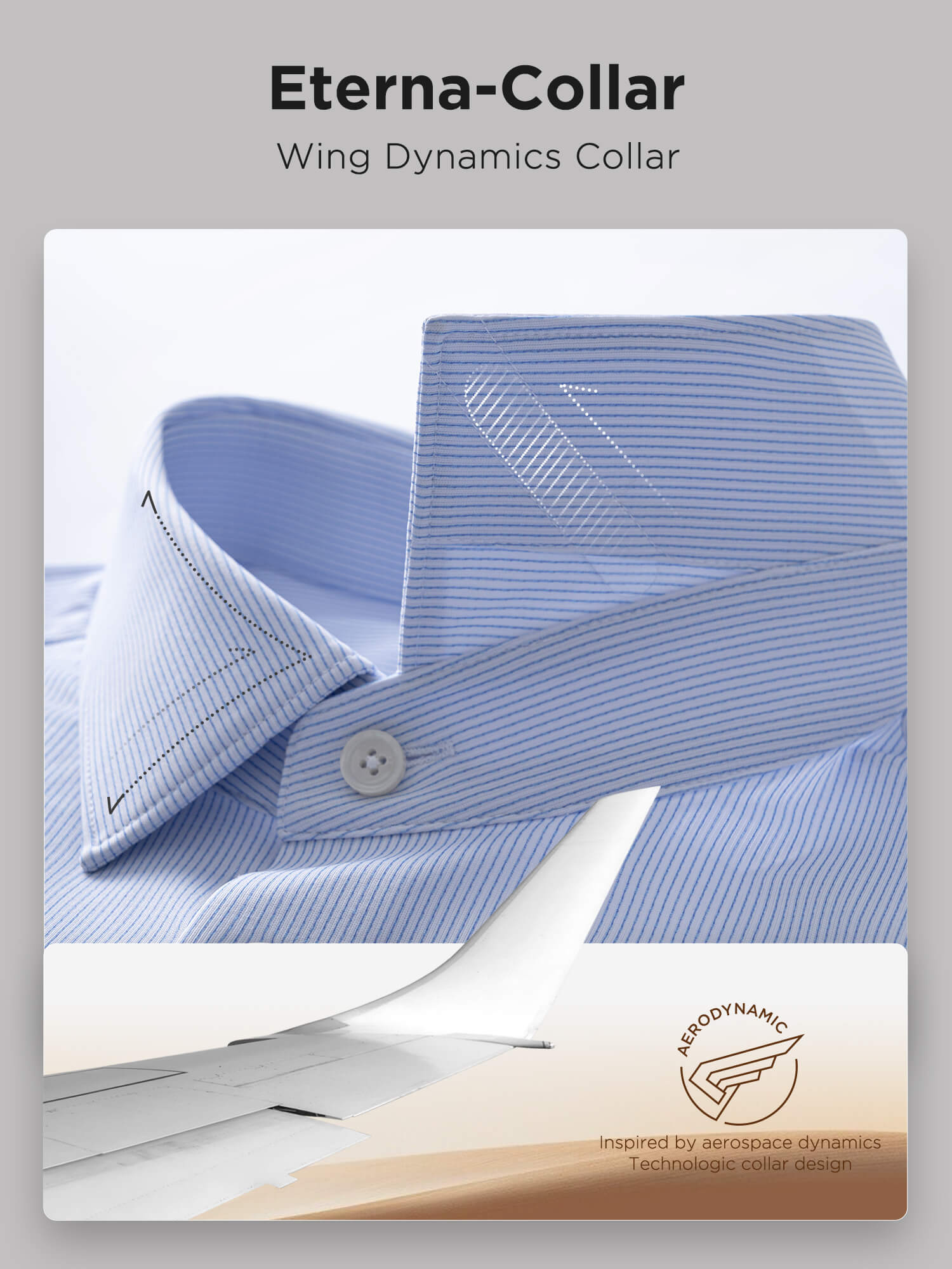 Royal Blue Luminous Silk High-Stretch Shirt