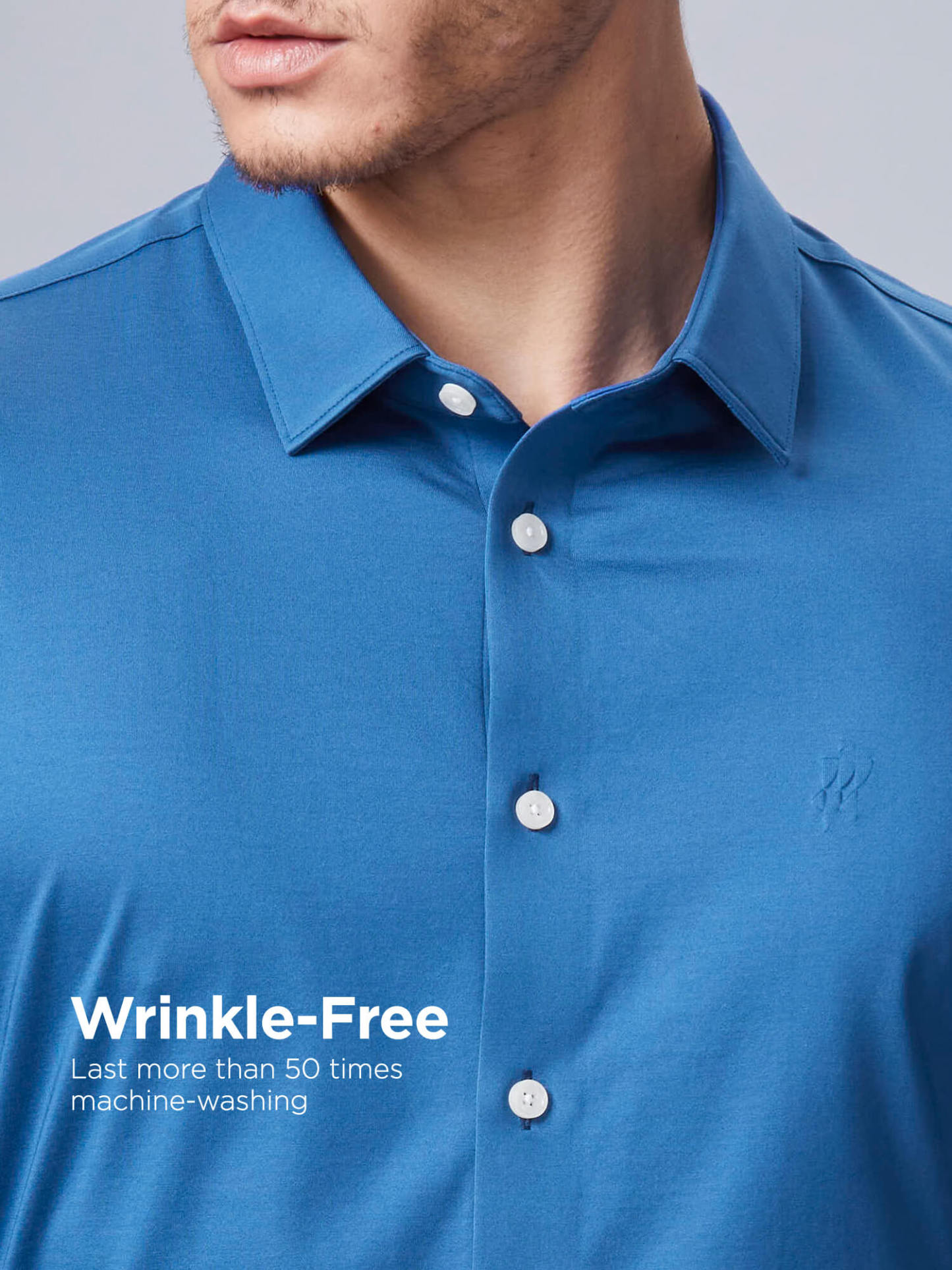 Jade J30 Crystal Blue High-Stretch Shirt