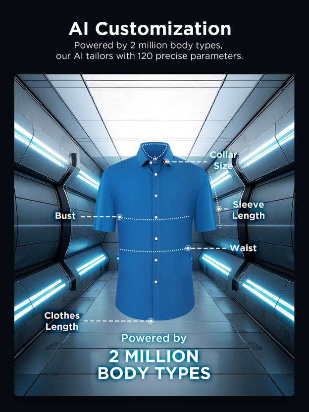 Jade J30 Crystal Blue High-Stretch Short-Sleeve Shirt