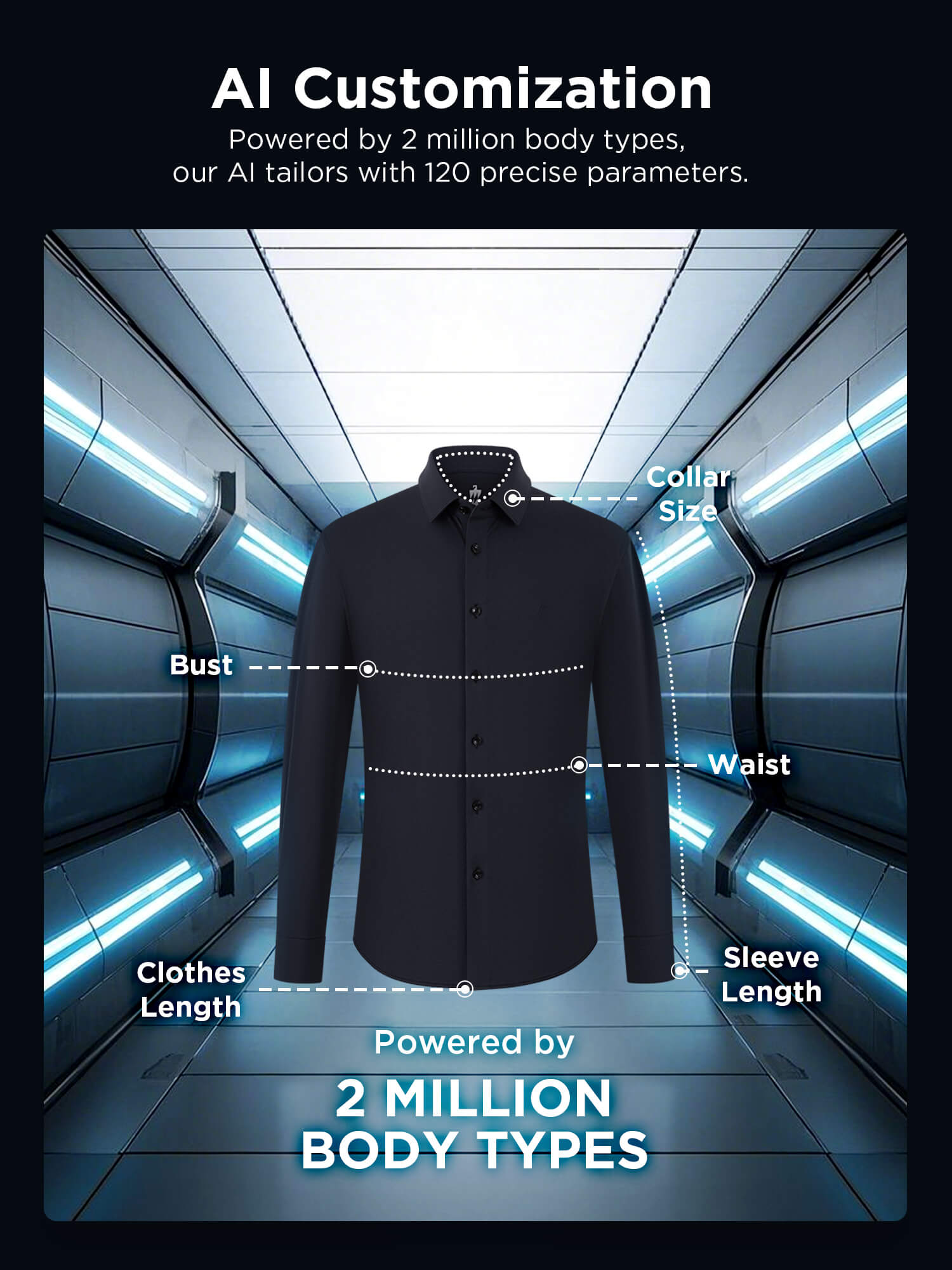 Jade J30 Onyx Black High-Stretch Shirt