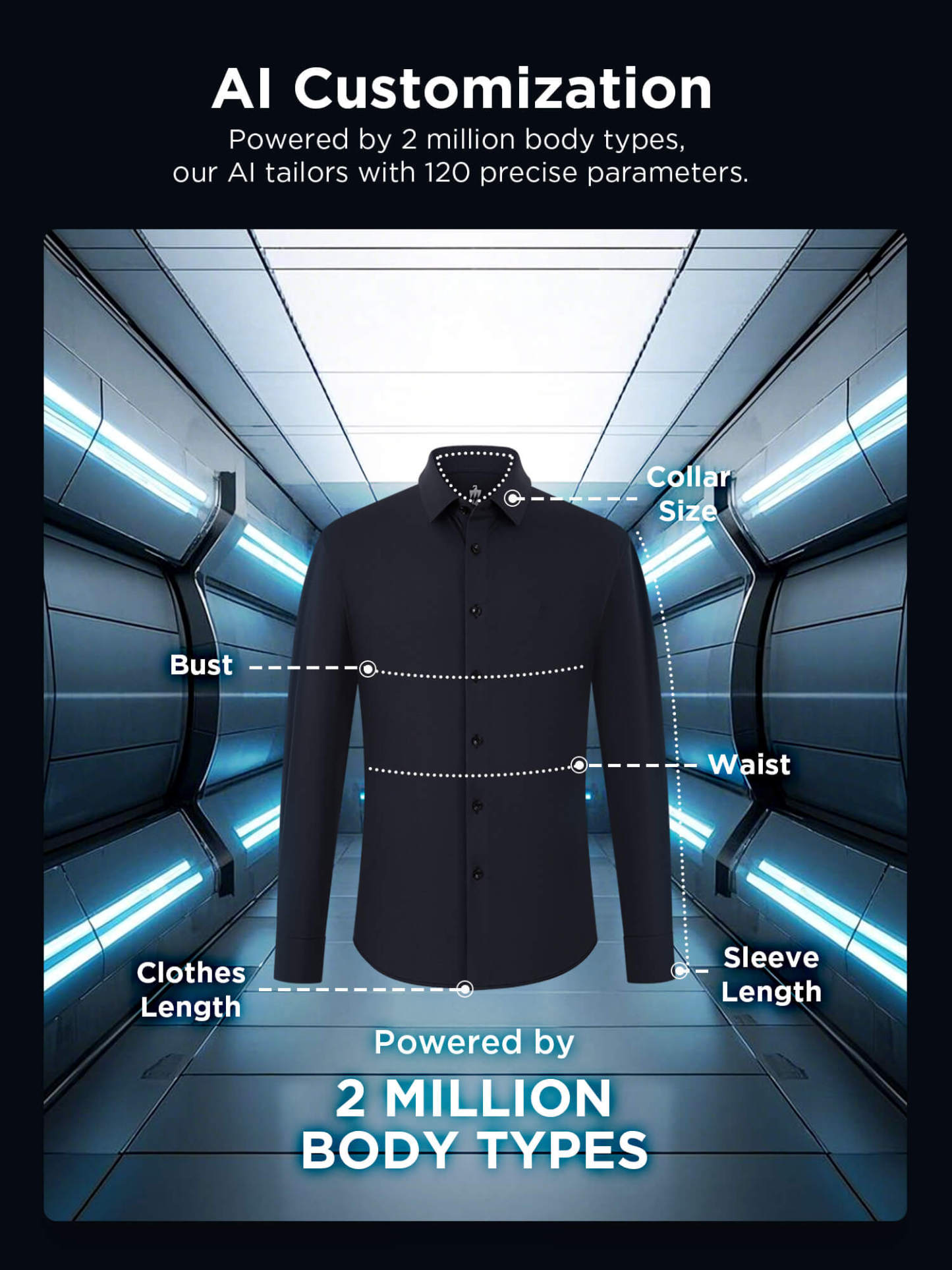 Jade J30 Onyx Black High-Stretch Shirt