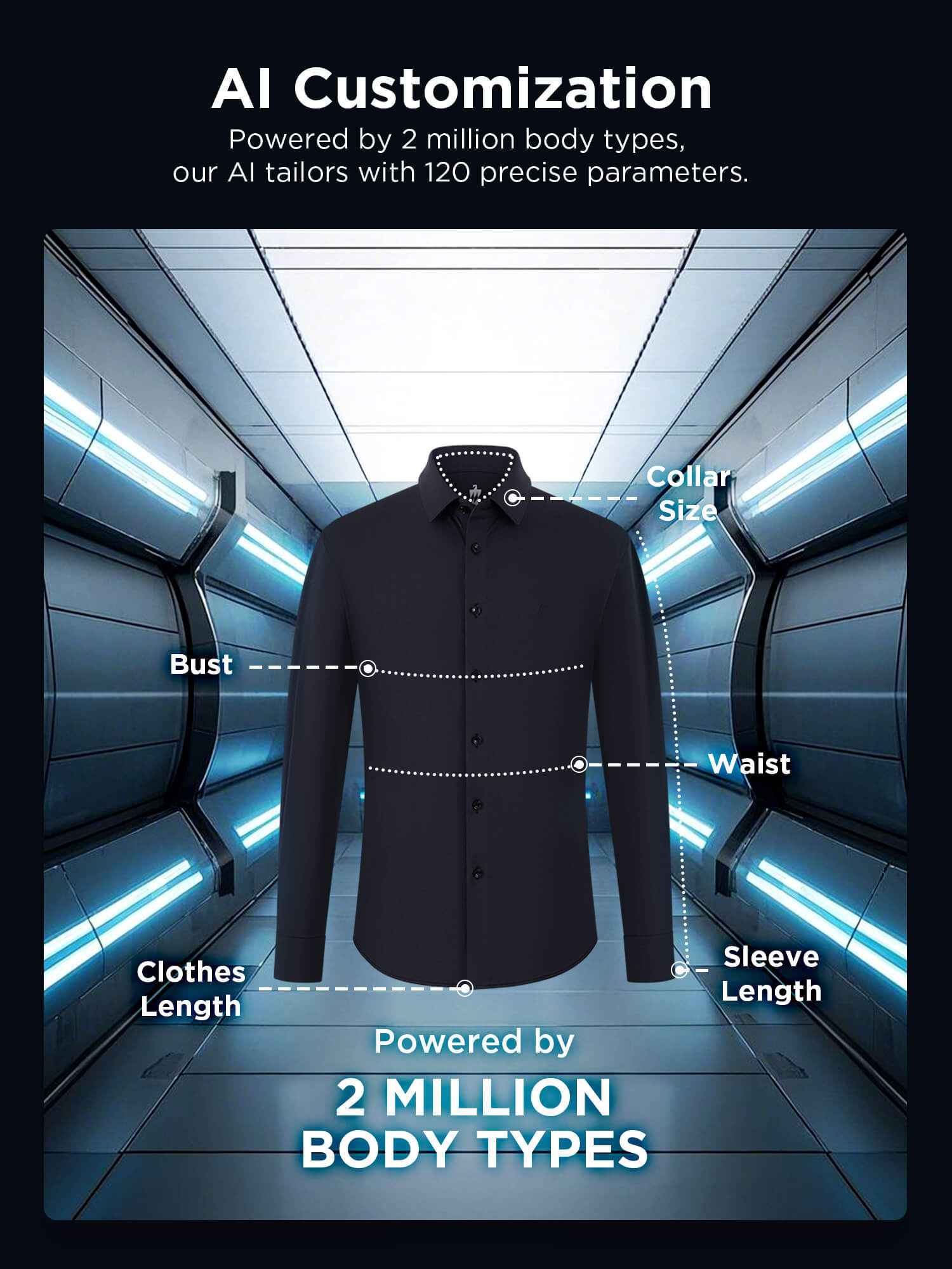 Jade J30 Onyx Black High-Stretch Shirt