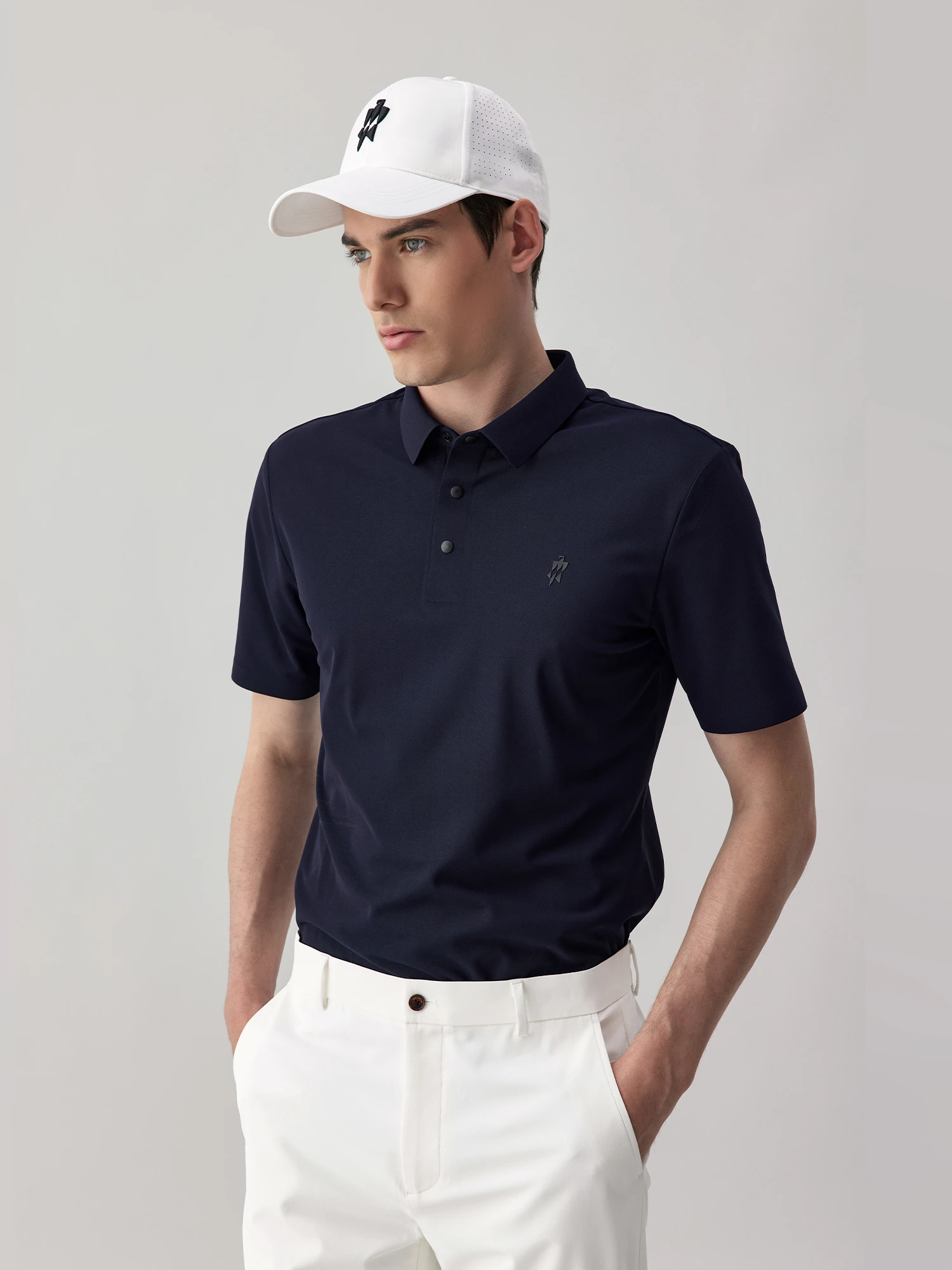 Deep Navy Soft Stretch Polo