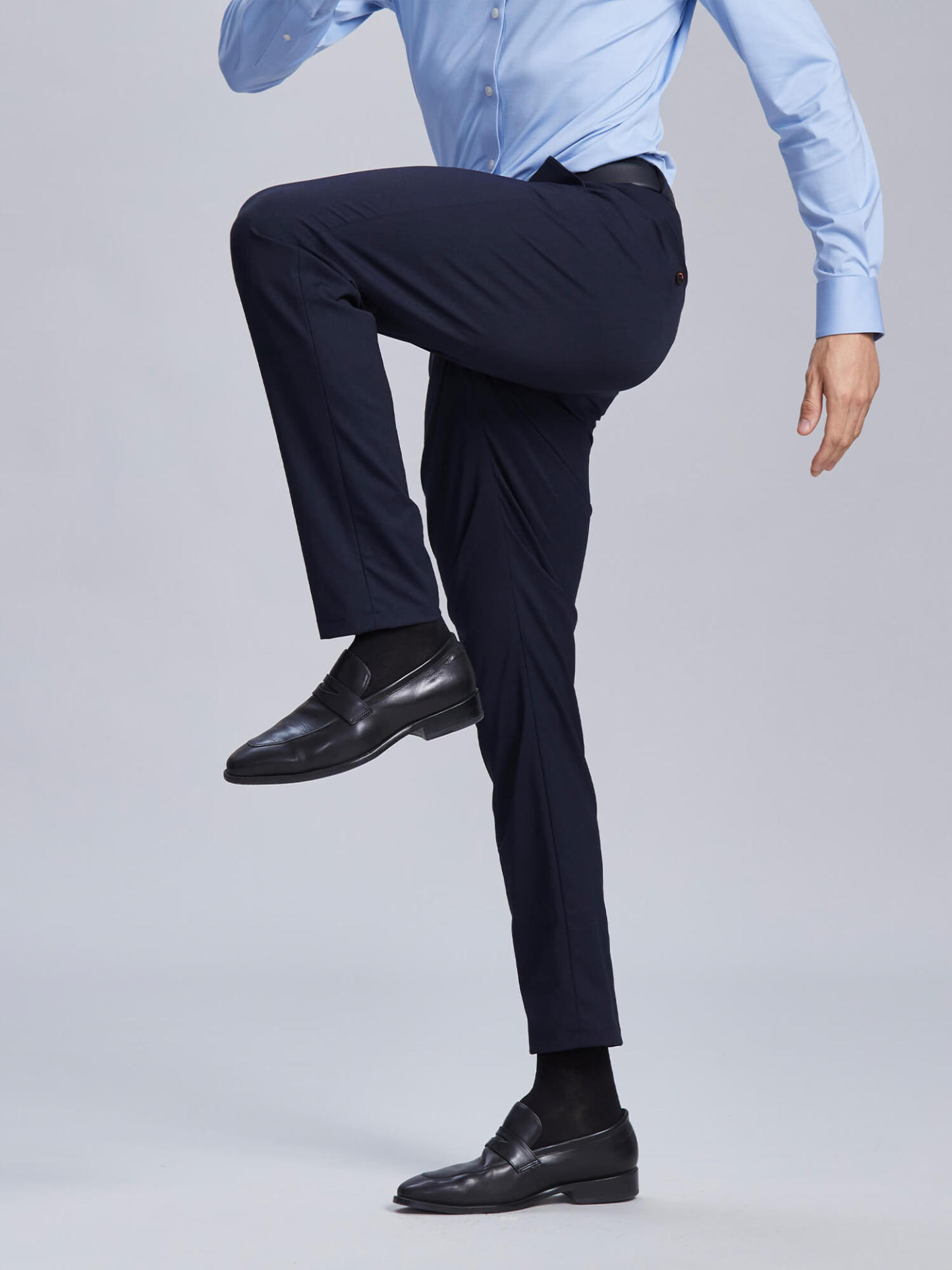 Abyssal Black High-Stretch Pants