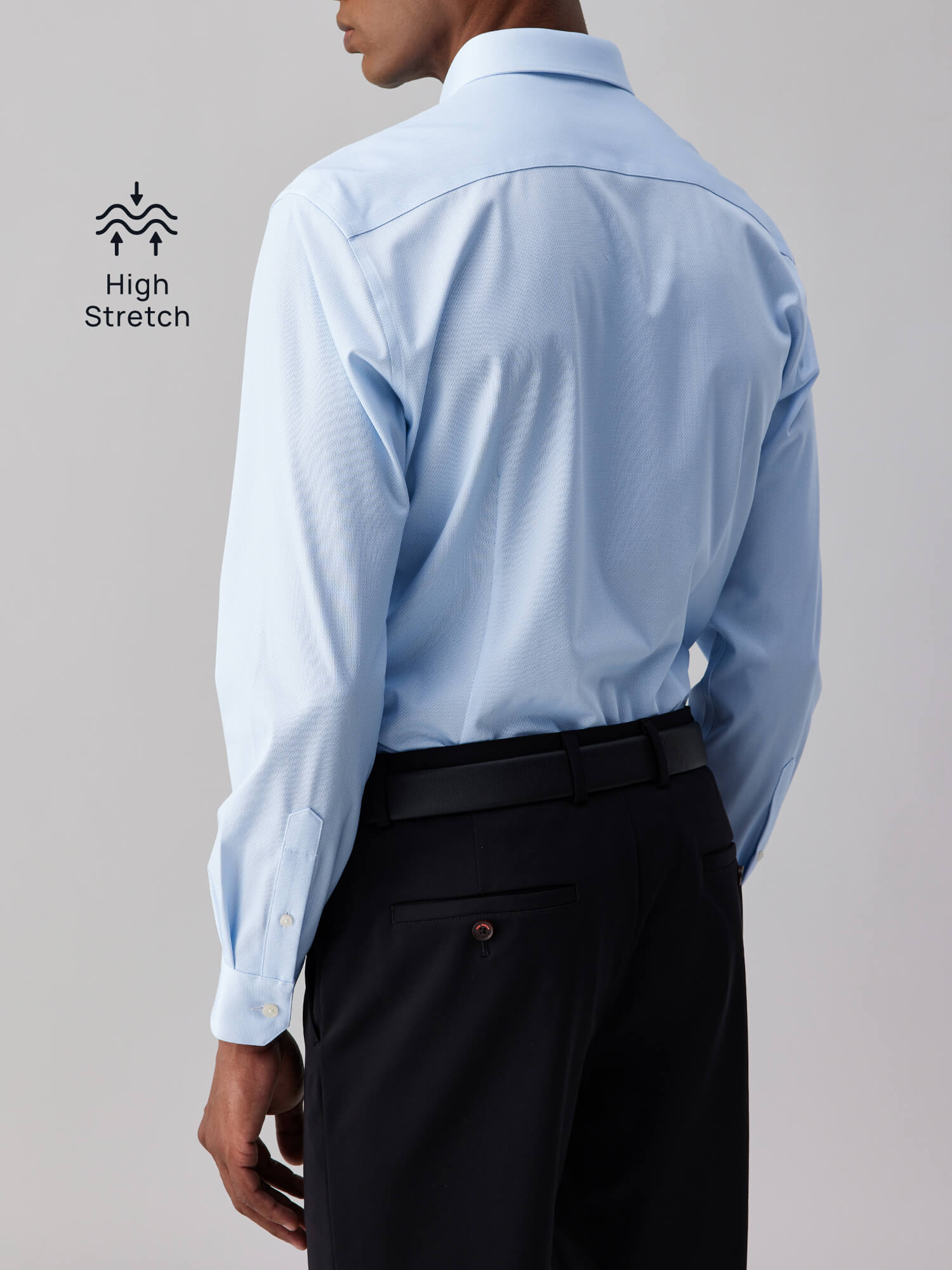 Reef Black Stretch Casual Pants-Own Dream Shirts-Dress Shirts for Men