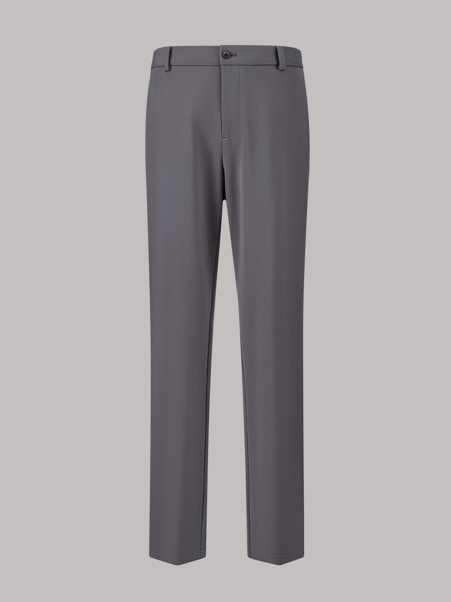 Volcanic Ash Gray Stretch Casual Pants