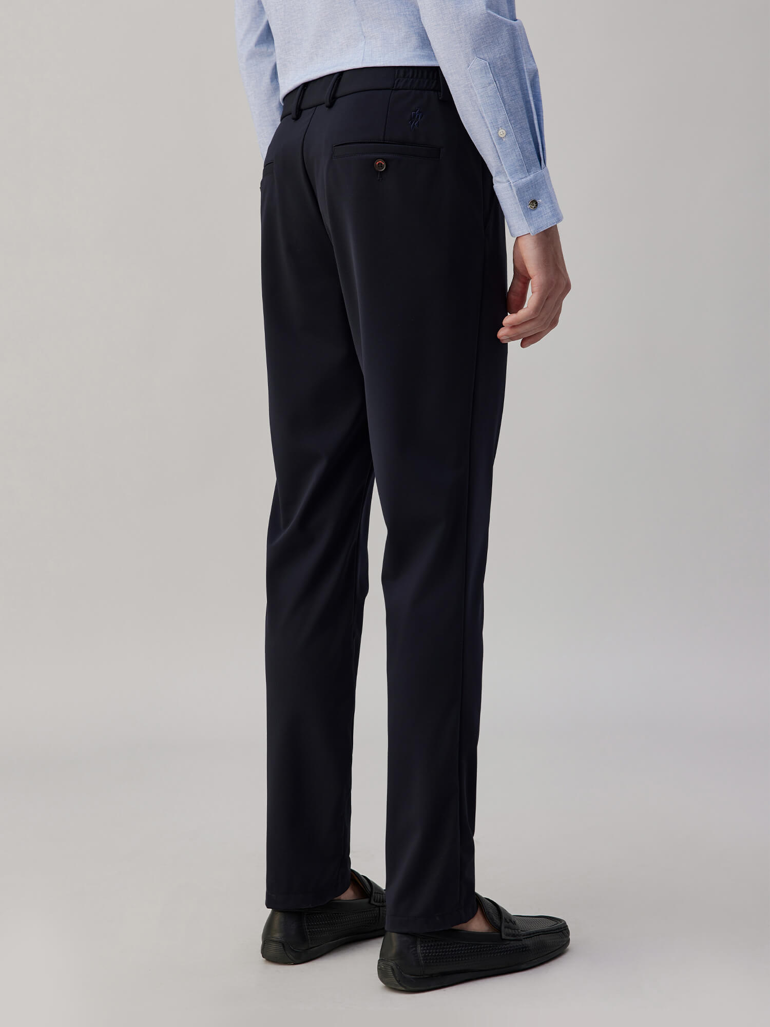 Arctic Blue High-Stretch Pants -Own Dream Shirts-Dress Shirts for Men