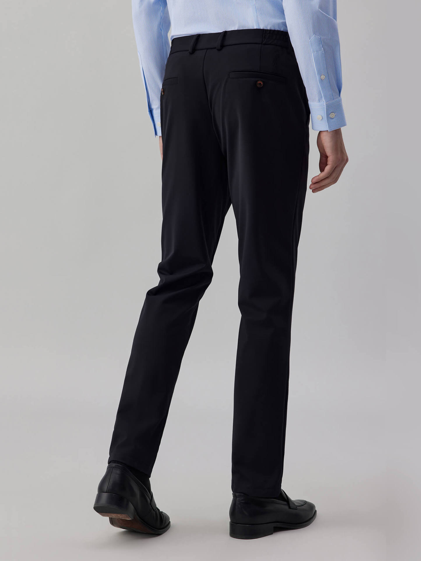 Obsidian Black High-Stretch Pants