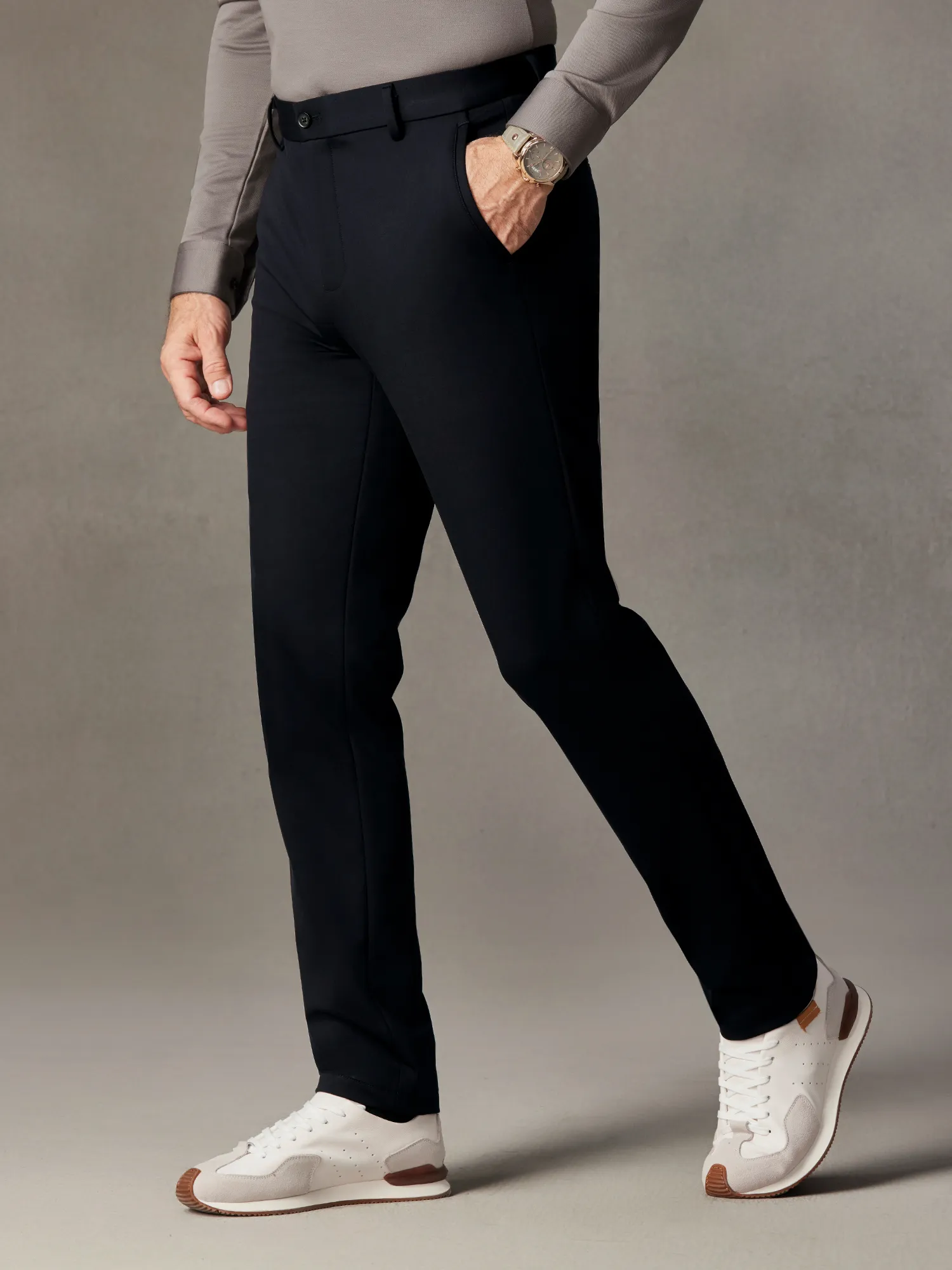 Stellar Navy Stretch Pants