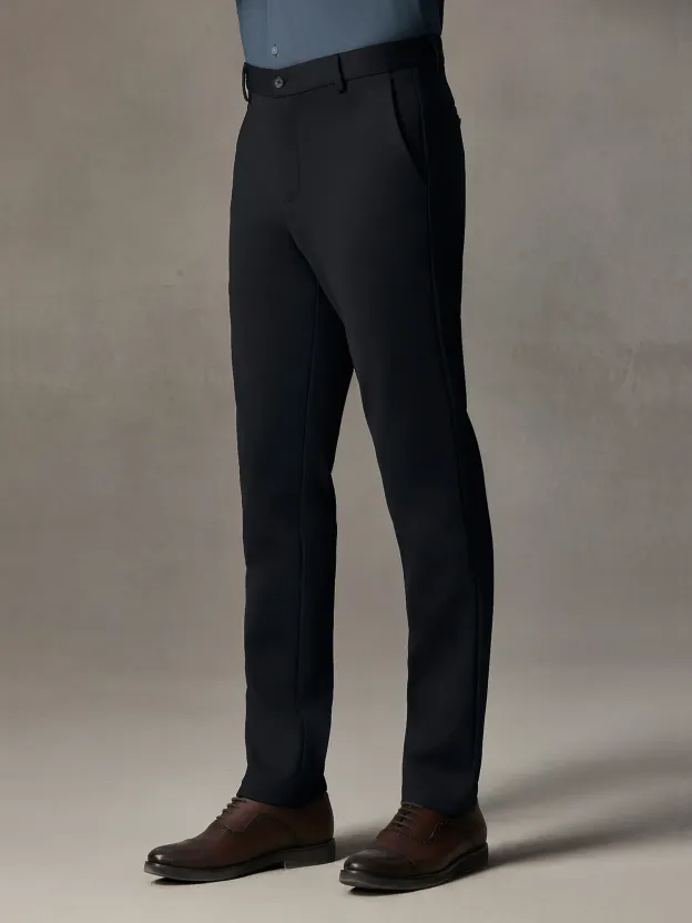 Midnight Navy High-Stretch Pants