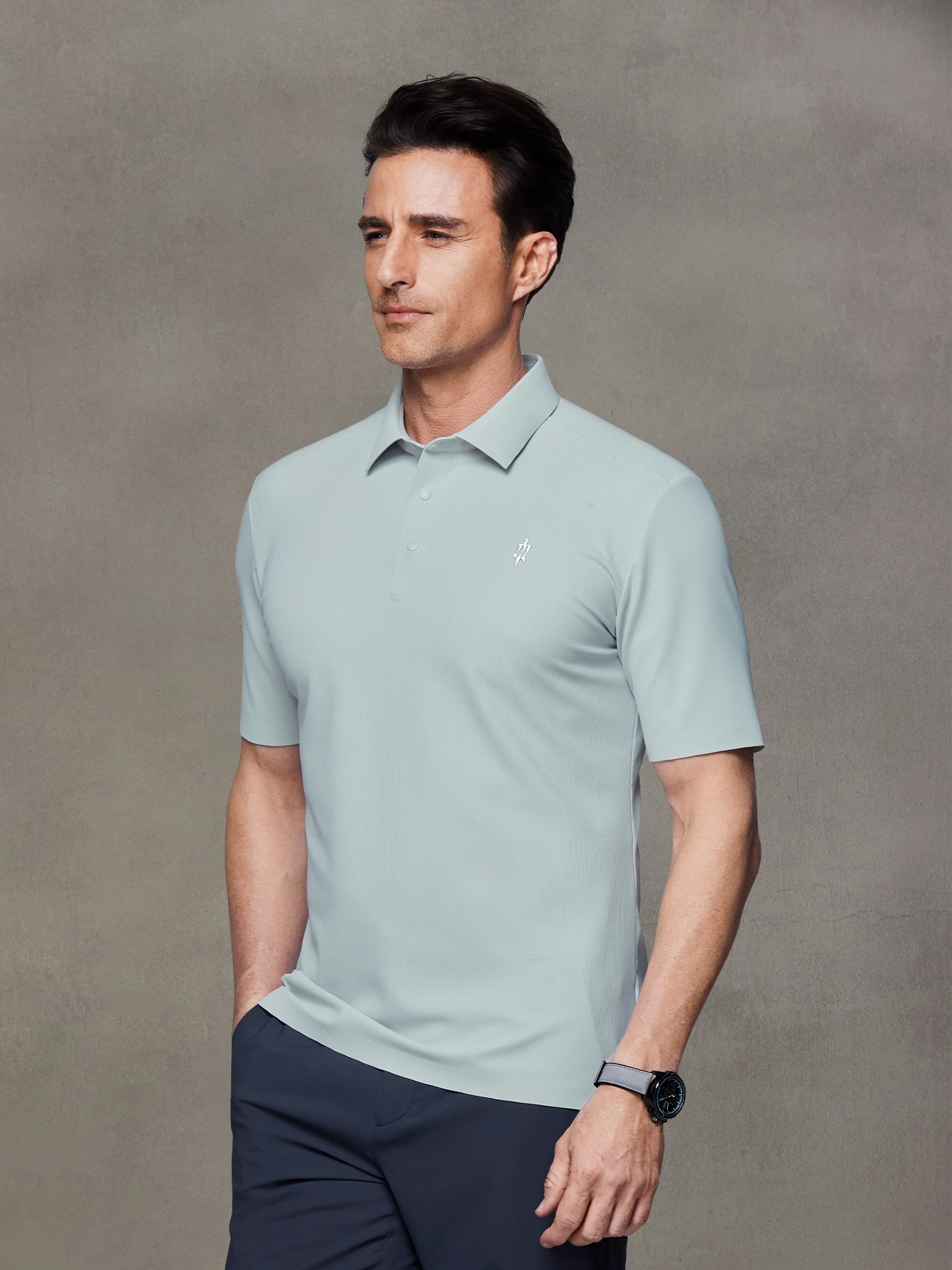 Soft Jade Stretch Polo