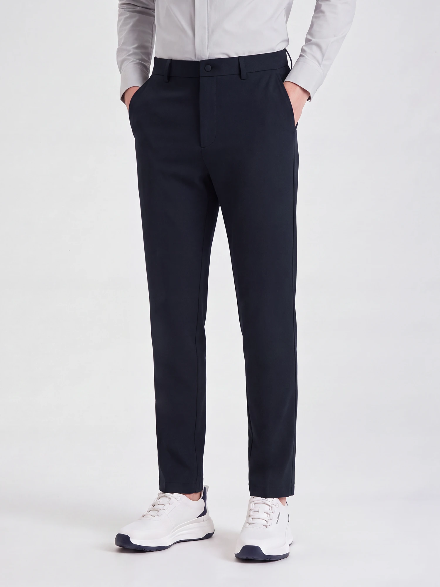 Deep Navy Travel Stretch Pants