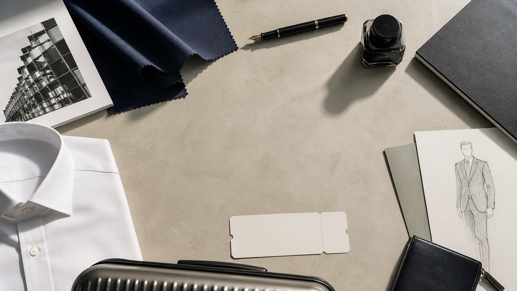 The modern working wardrobe through design, travel and business