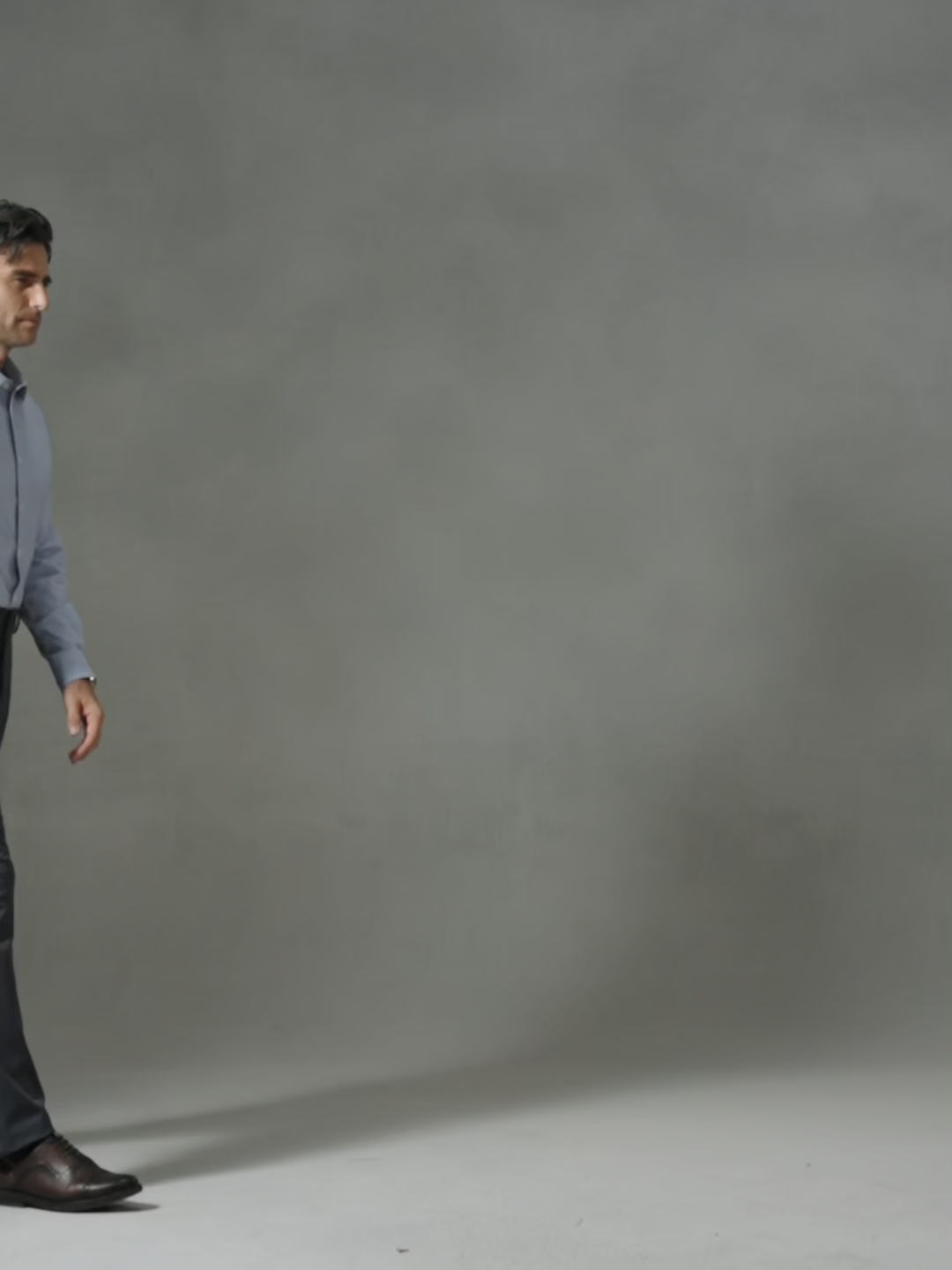 Mist Grey Cloudweave High-Stretch Shirt