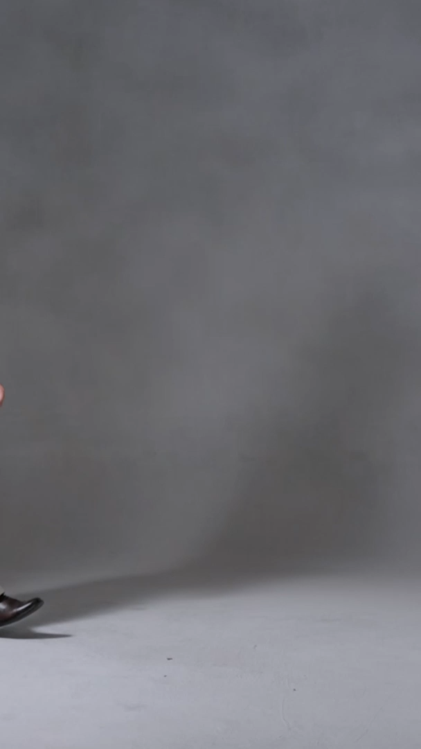 Classic Navy Stretch Shirt & Naples Khaki Stretch Pants Set