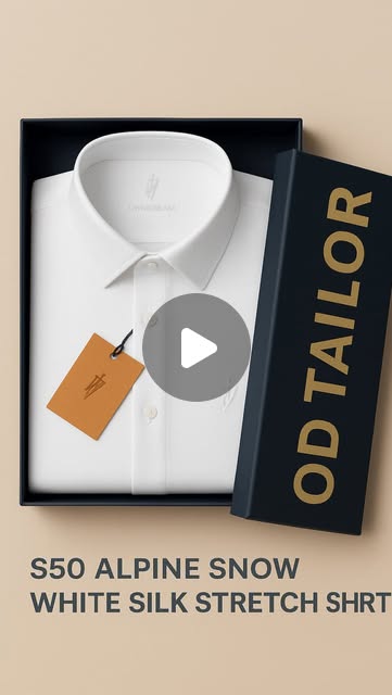 OWNDREAM creator in a crisp white shirt