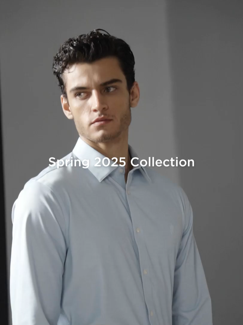 S30 Moss Green High-Stretch Shirt