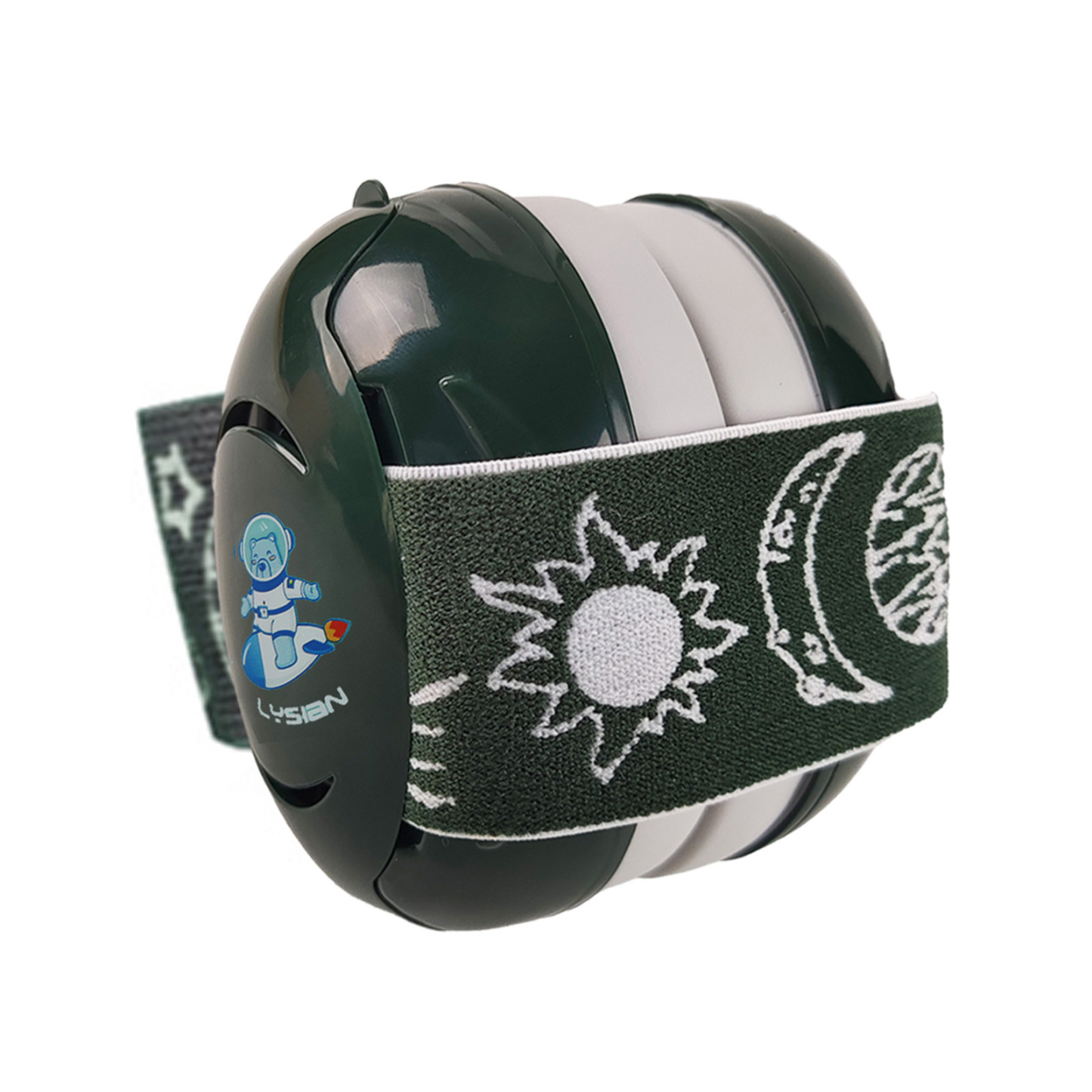 Baby Ear Muffs Noise Blocking for Infants with Elastic Headband，Hearing Protection Earmuffs for Sleep, Travel