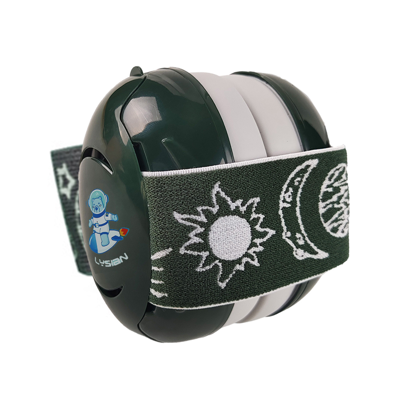 Baby Ear Muffs Noise Blocking for Infants with Elastic Headband，Hearing Protection Earmuffs for Sleep, Travel