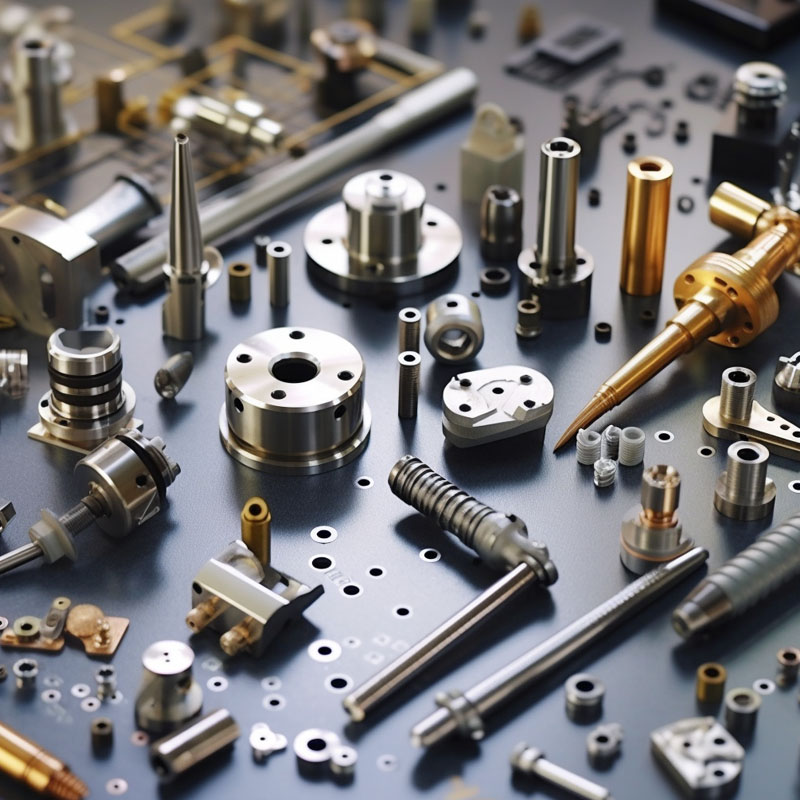 CNC Custom Machining Service Lathe Parts Custom Aluminium Stainless Steel Copper Titanium Miling Turning PEEK PTFE ABS POM PMMA