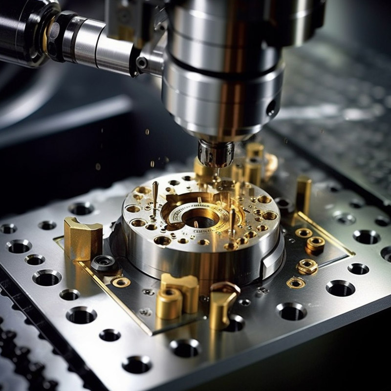 CNC Custom Machining Service Lathe Parts Copper