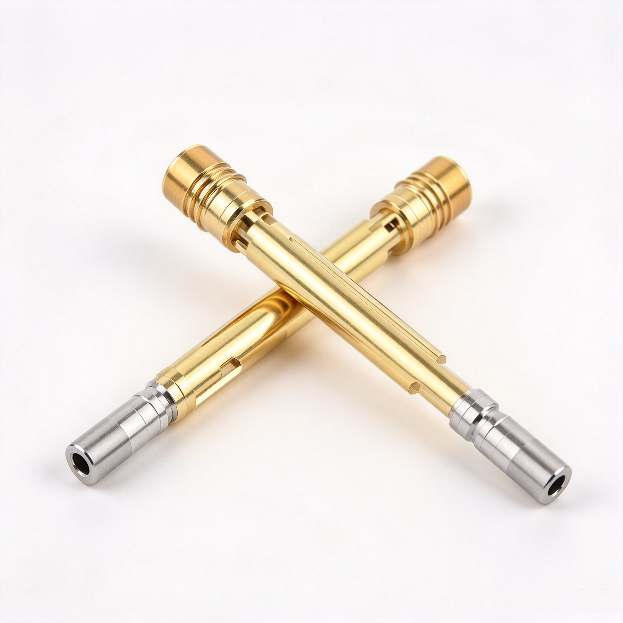 electroplating part, plated metal component, gold plated cnc part, electroplated hardware, precision plated part, metal plated shaft, gold plated shaft, cylindrical metal part, industrial metal component, precision hardware part，electroplating part