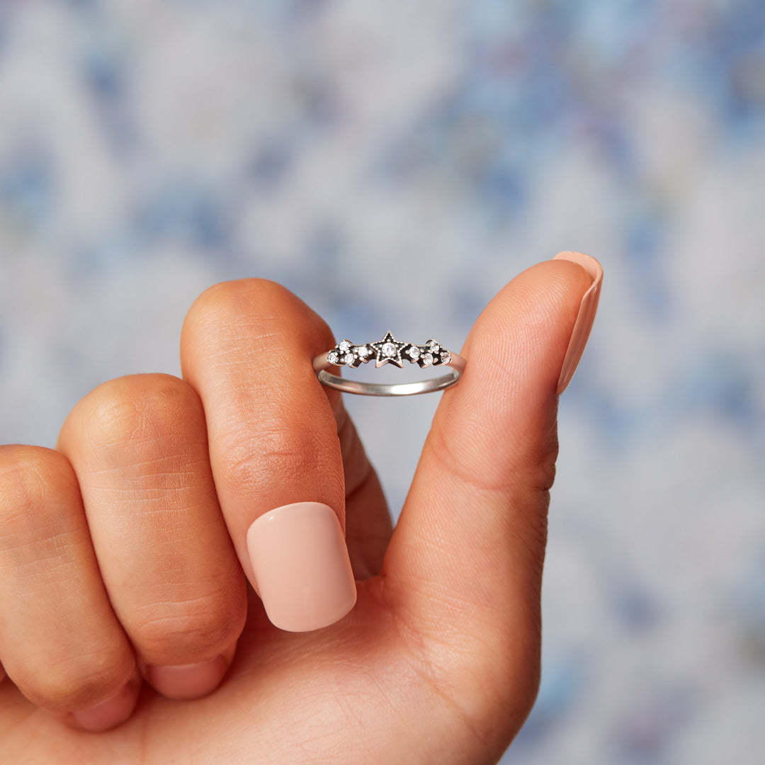 Always Thinking of You Stars Ring-belovejewel.com