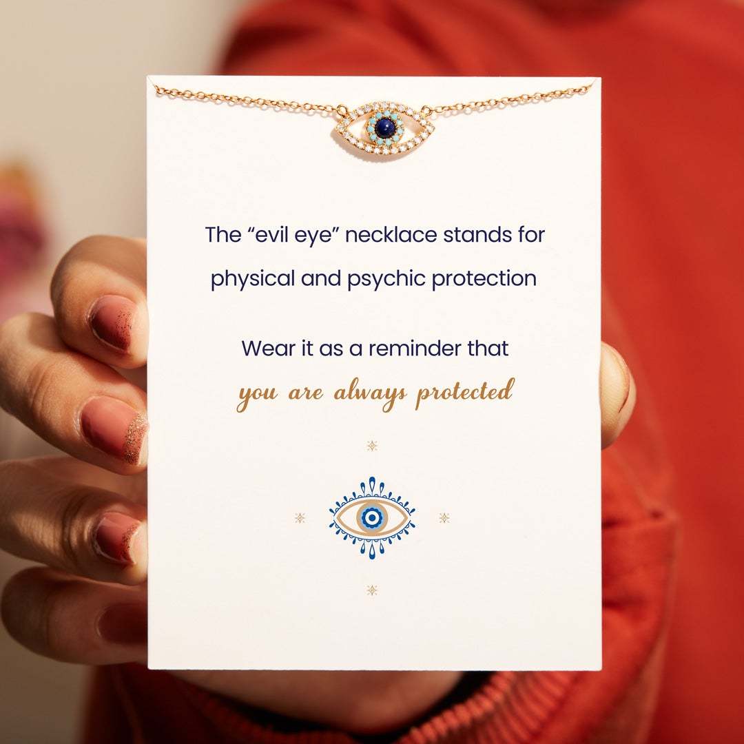 Evil Eye Necklace-belovejewel.com