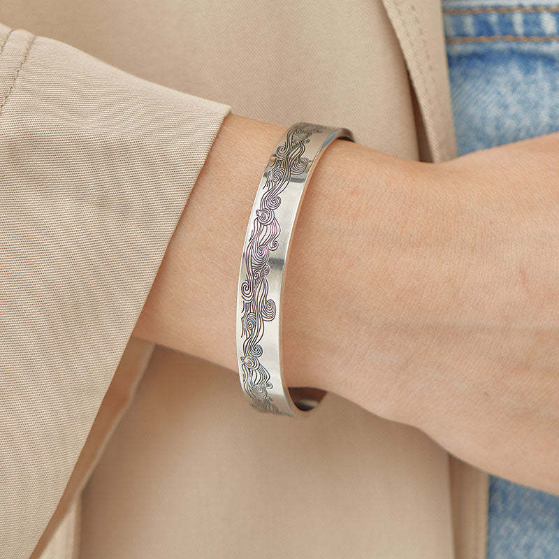 To My Daughter Proud of You Love Dad Bracelet-belovejewel.com