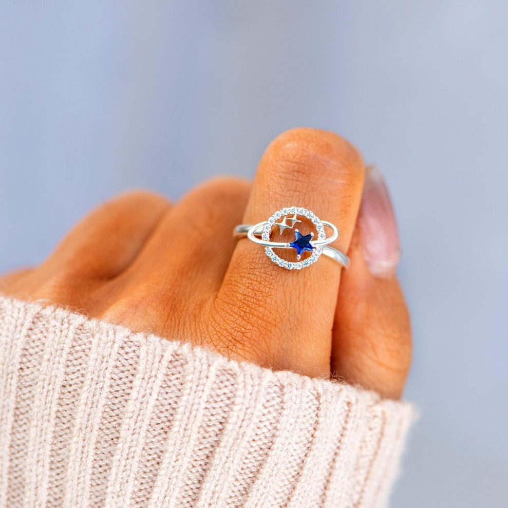 Planet & Stars Ring-belovejewel.com