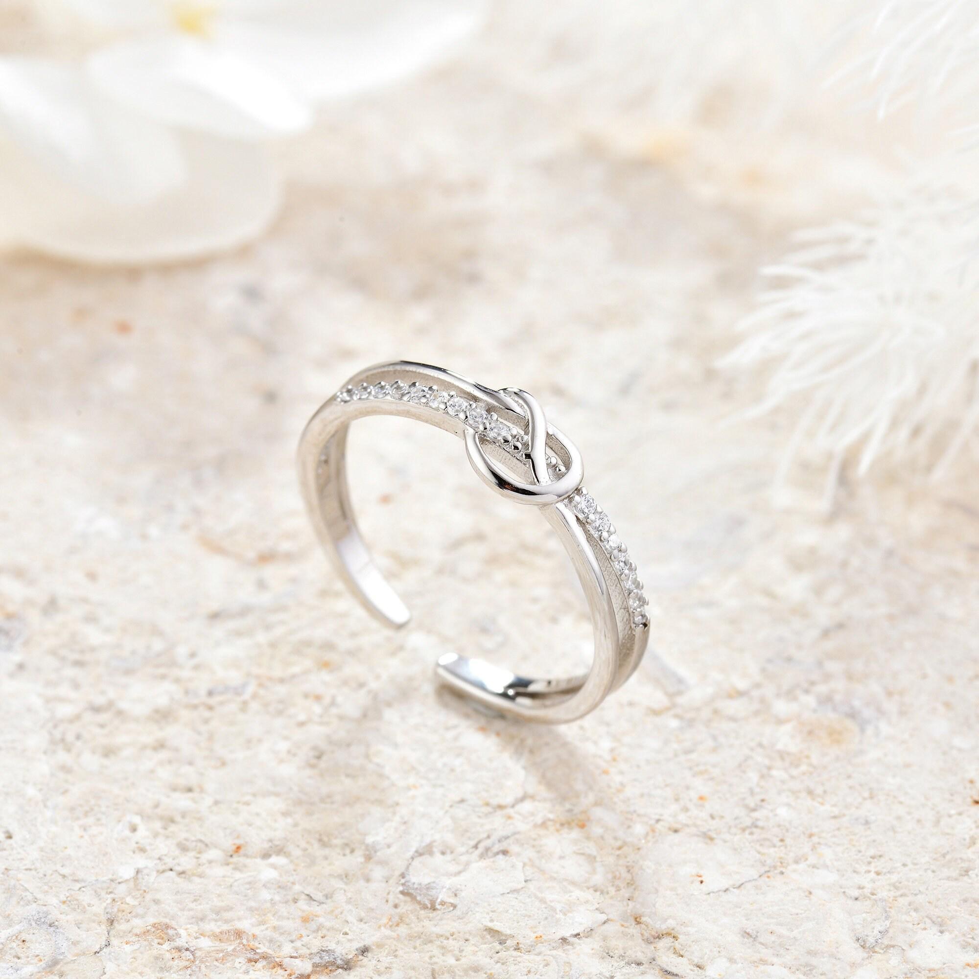 To My Mother/Daughter Knot Ring