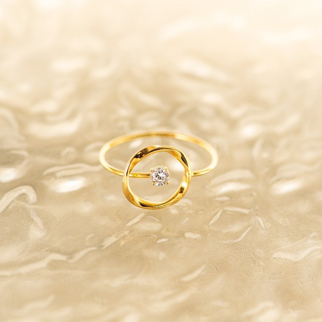 To My Wife My Universe Central Star Ring-belovejewel.com