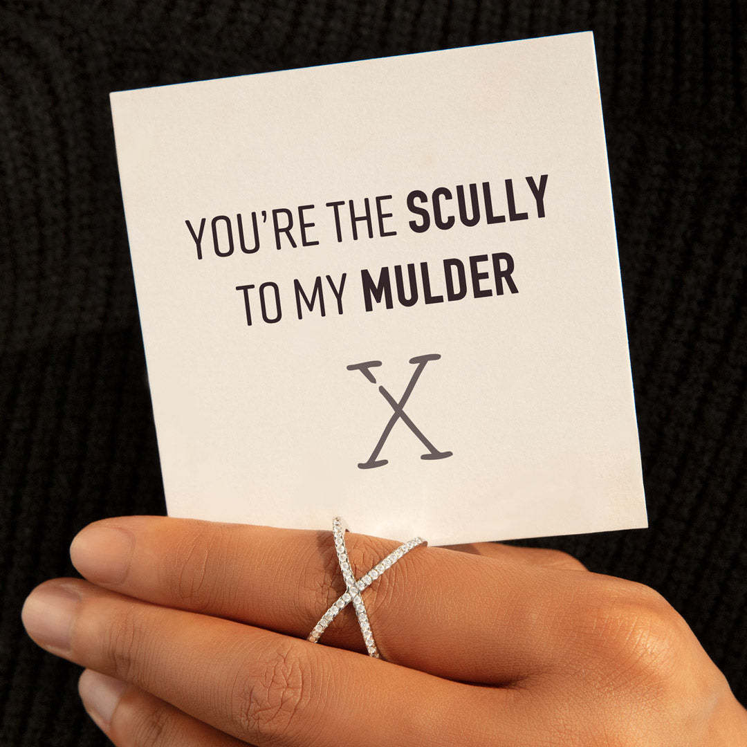 You’re The Scully To My Mulder X Ring-belovejewel.com