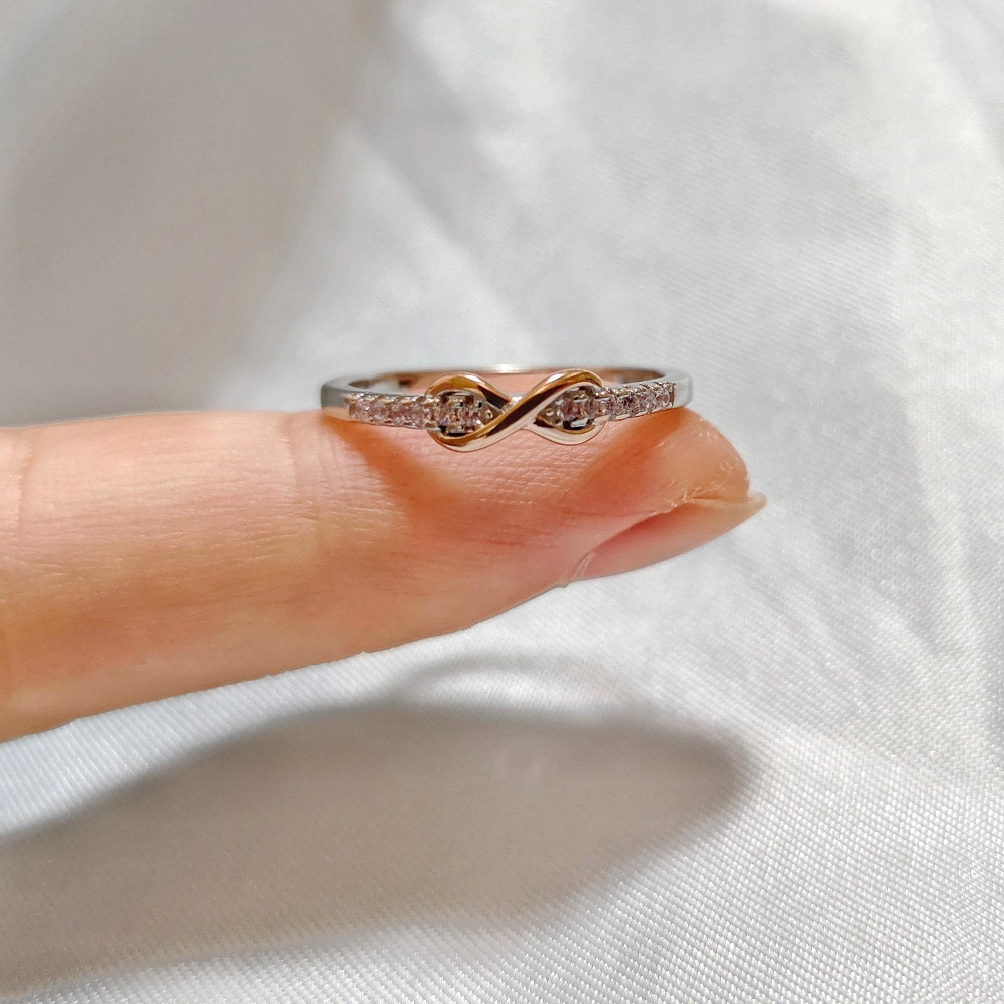 Mother & Daughter Forever Linked Together Ring