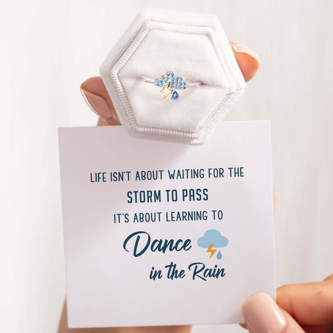 Dance in the Rain Stormy Cloud Ring-belovejewel.com