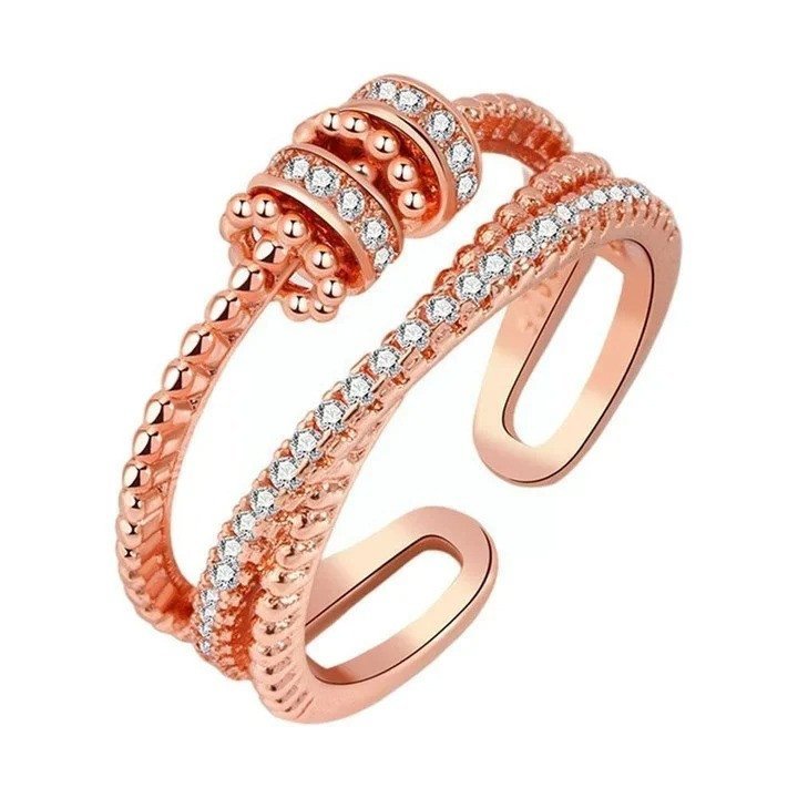 For Daughter- Drive Away Your Anxiety Fidget Rings💕-belovejewel.com