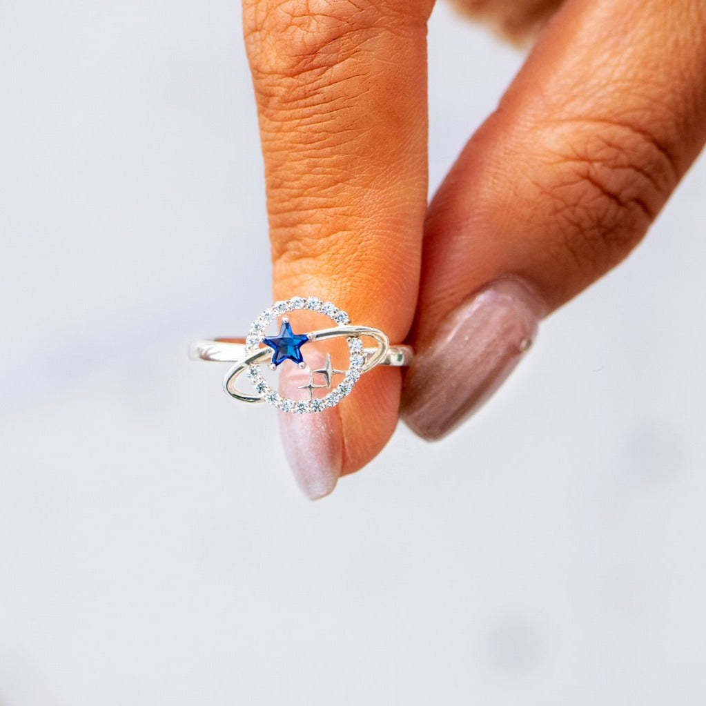 Planet & Stars Ring-belovejewel.com