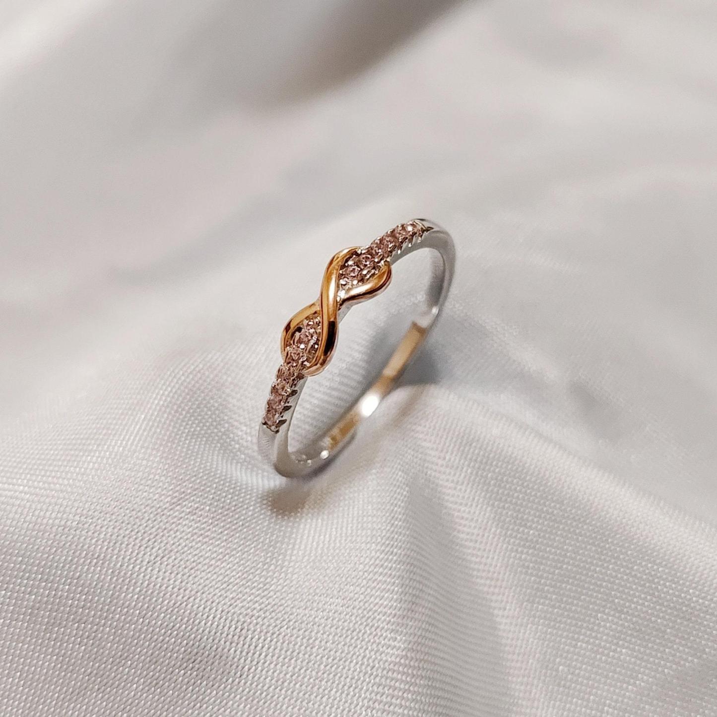 Mother & Daughter Forever Linked Together Ring