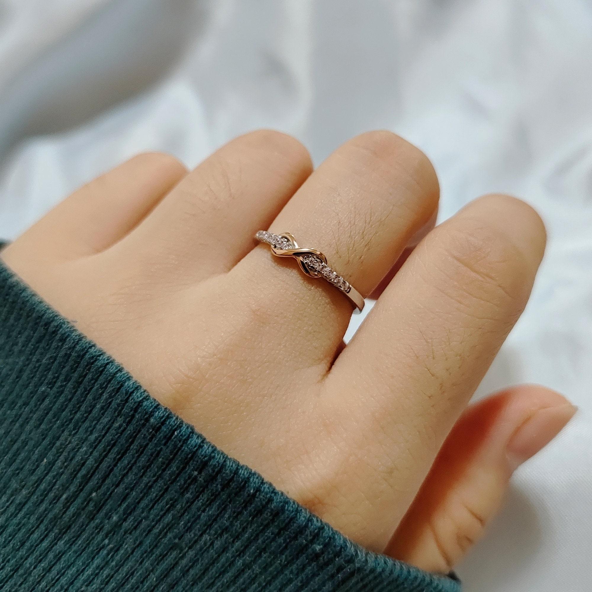 Mother & Daughter Forever Linked Together Ring