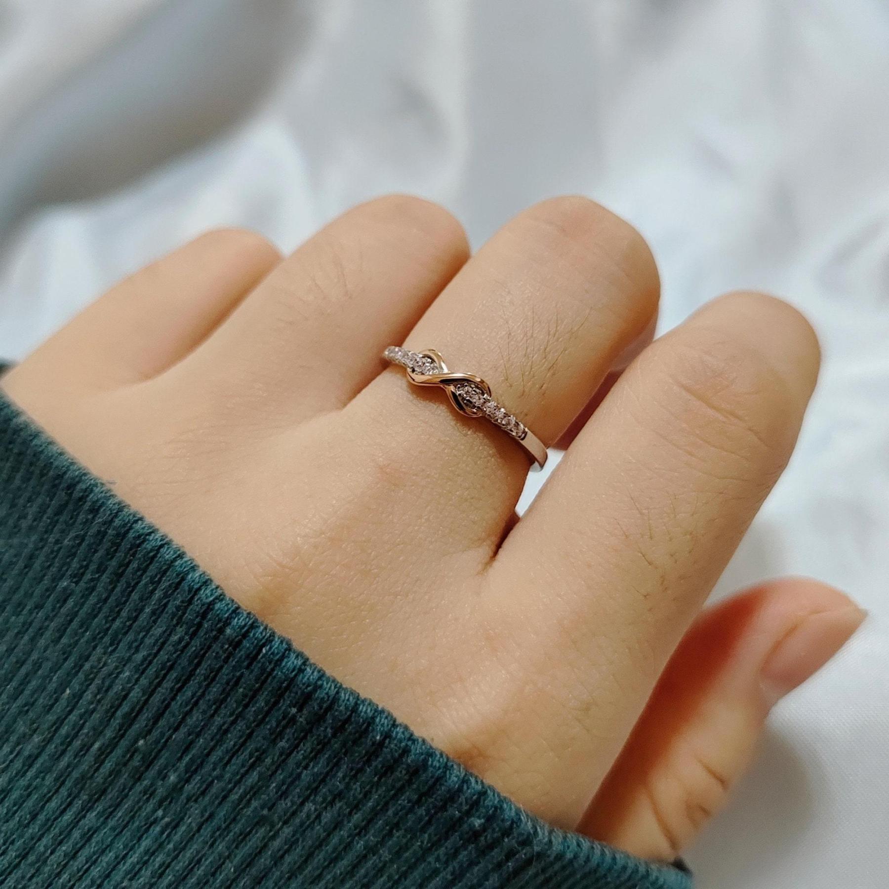 Mother & Daughter Forever Linked Together Ring