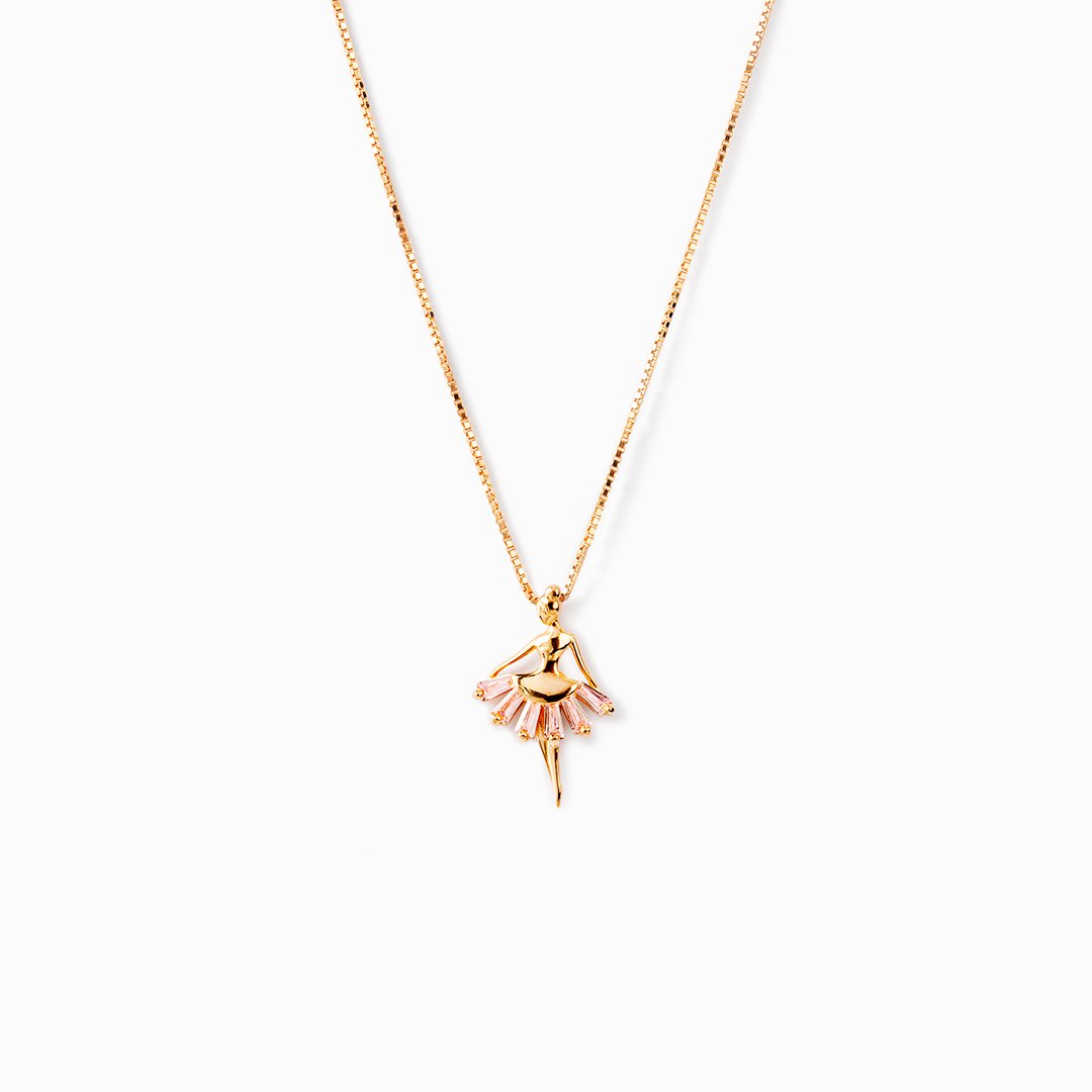 Proud Of You My Ballerina Necklace-belovejewel.com