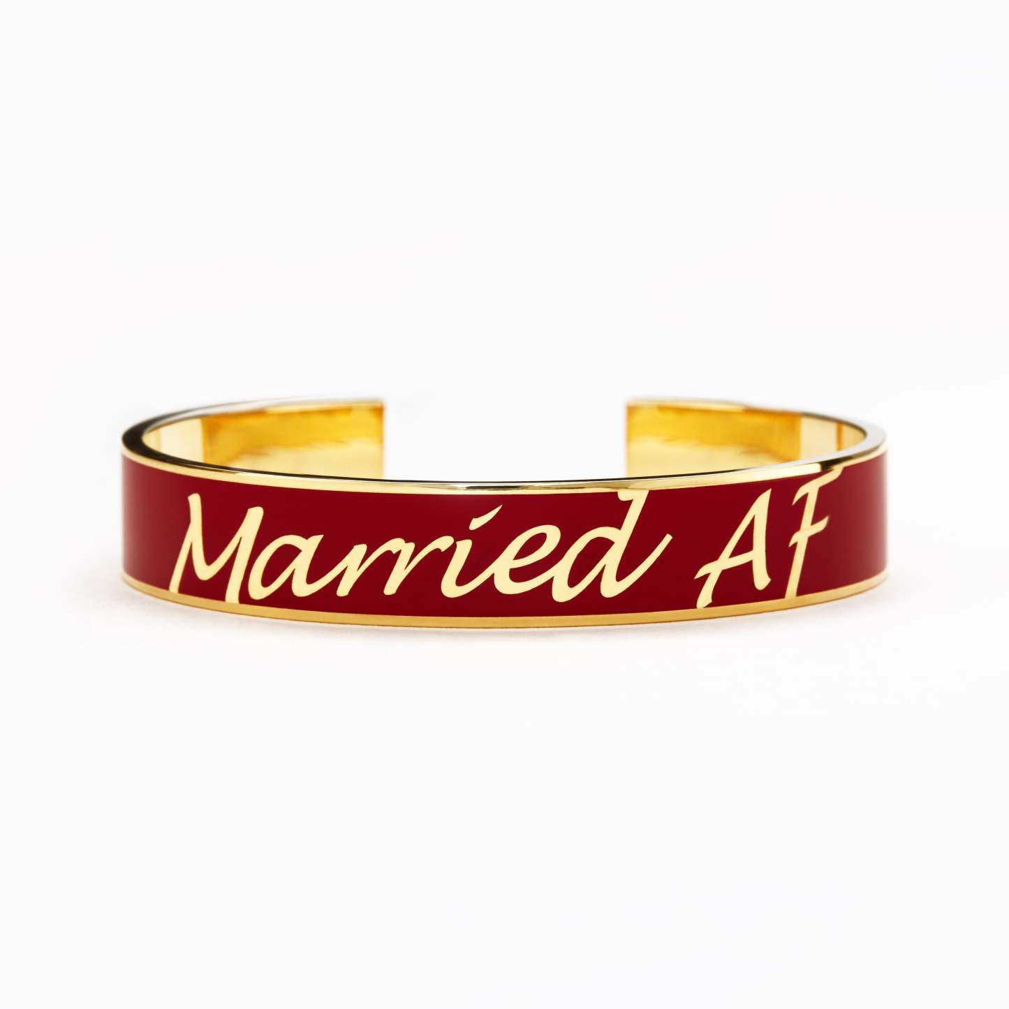 Married AF Letters Bangle-belovejewel.com