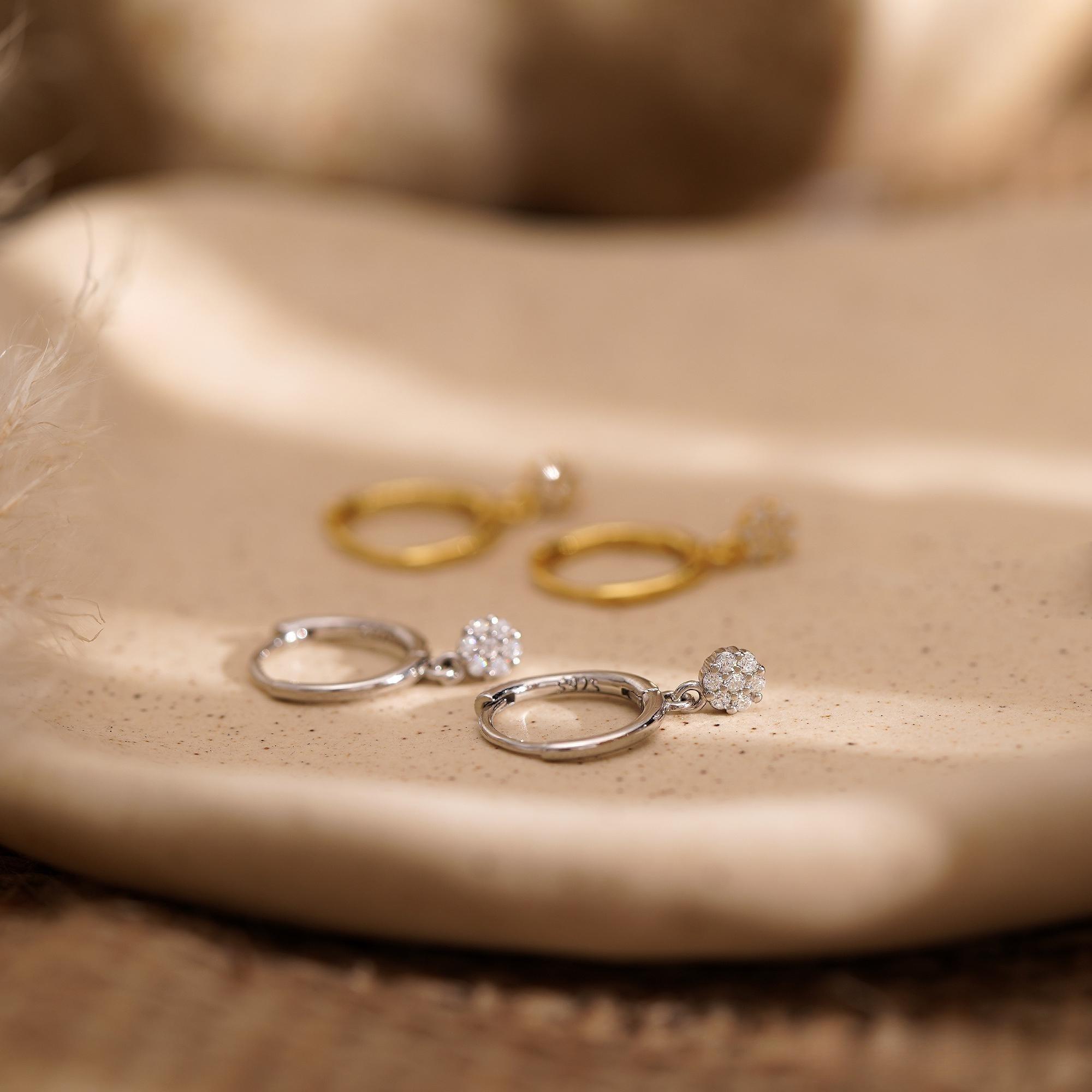 925 Sterling Silver Timeless Classic Drop Earrings