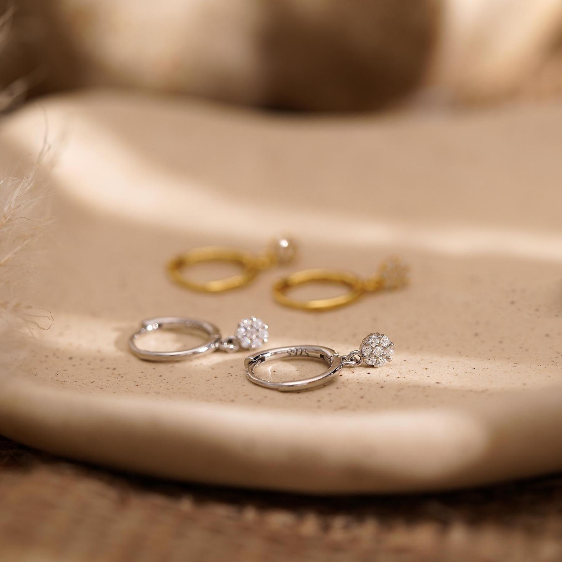 925 Sterling Silver Timeless Classic Drop Earrings