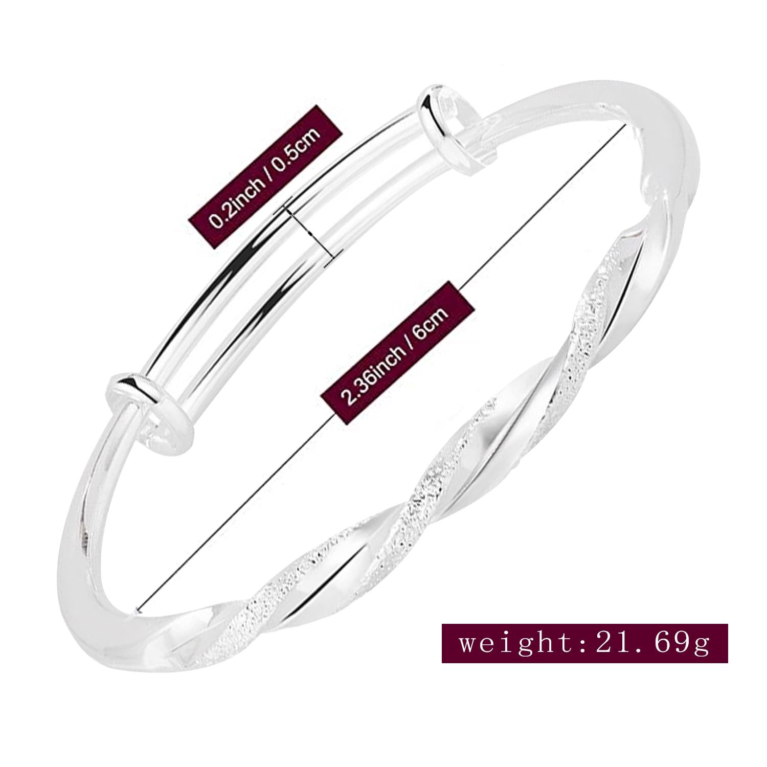 Twisted Bangle Bracelet – Simple, Elegant, and Adjustable