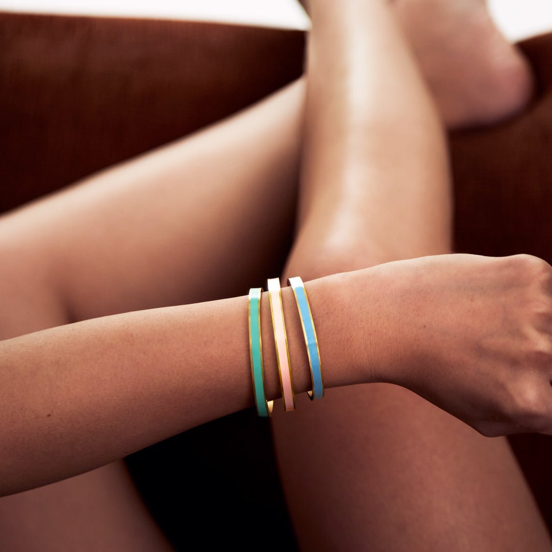 My Badass Girl Gang Multiple Color Bangle-belovejewel.com