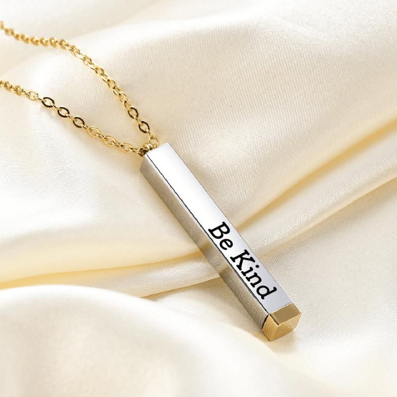 BE KIND OF A BICH - HIDDEN MESSAGE NECKLACE